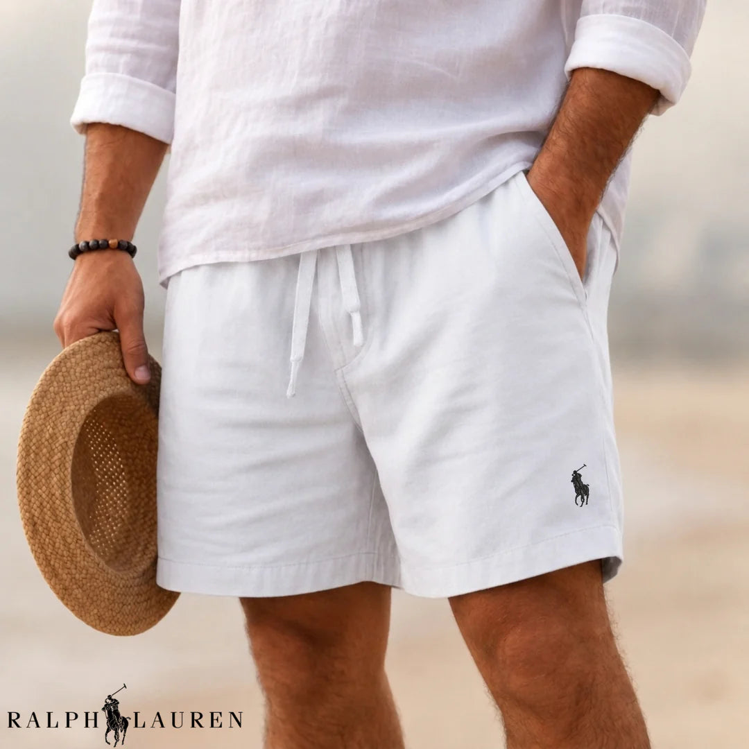 RL™ Men's Linen Drawstring Shorts