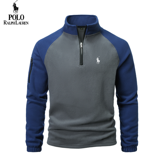 Men’s-Casual-Half-Zip-Shirt
