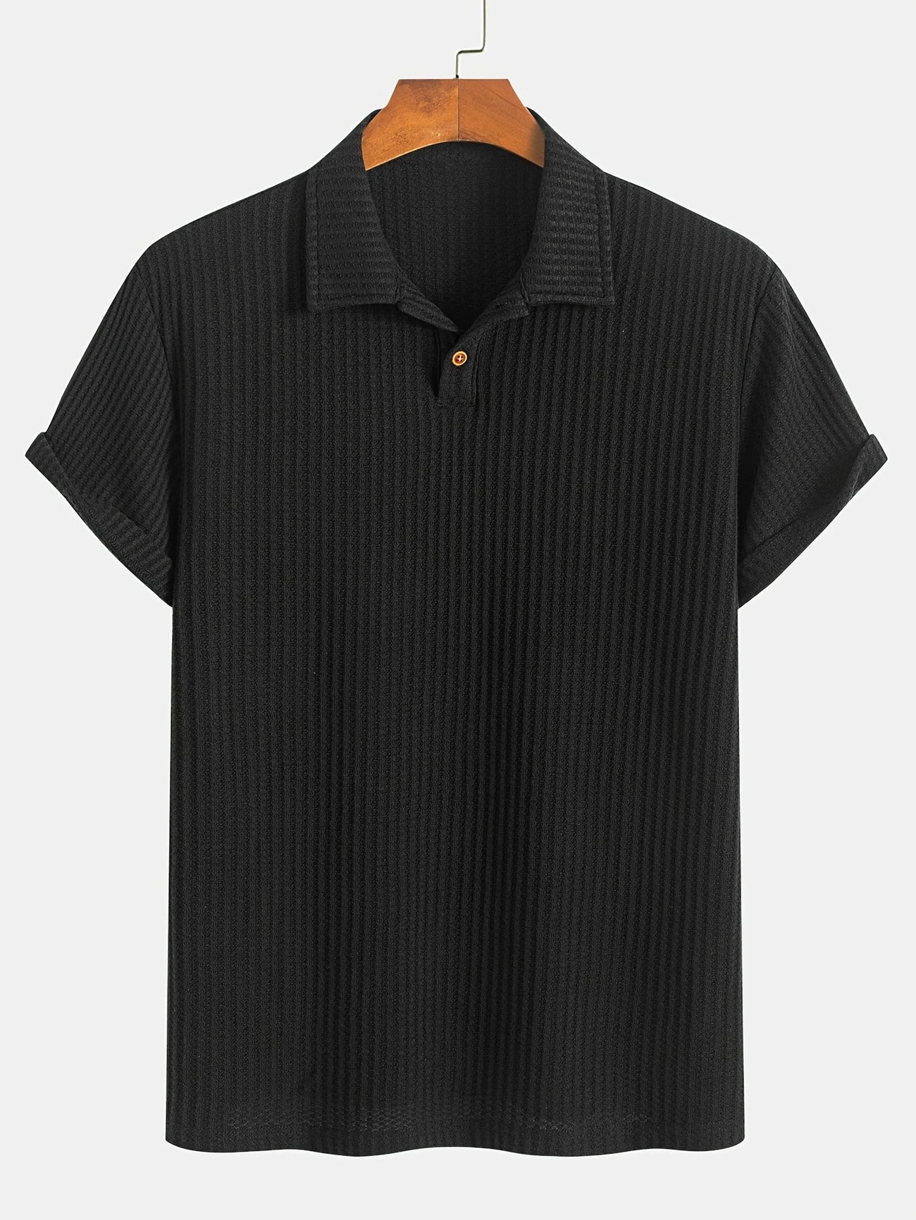 Men's Summer Knit Short Sleeve Shirt