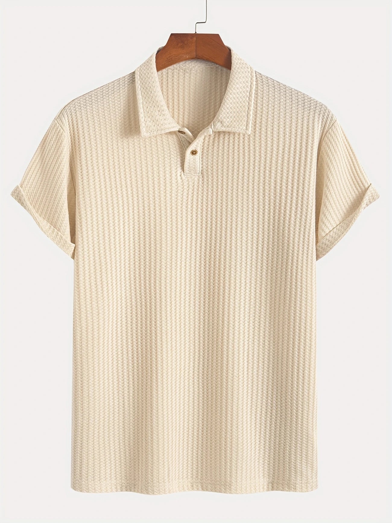 Men's Summer Knit Short Sleeve Shirt