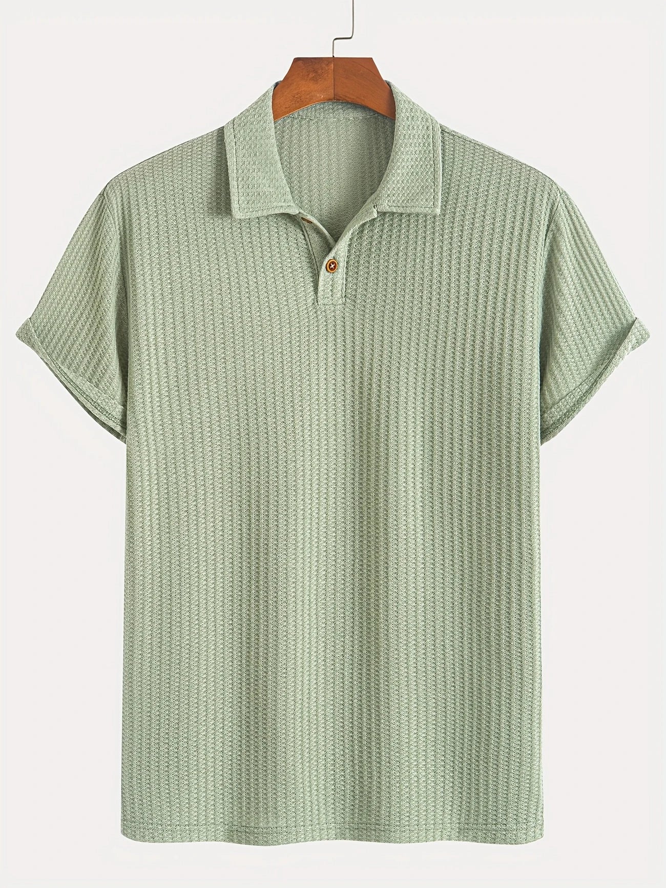 Men's Summer Knit Short Sleeve Shirt