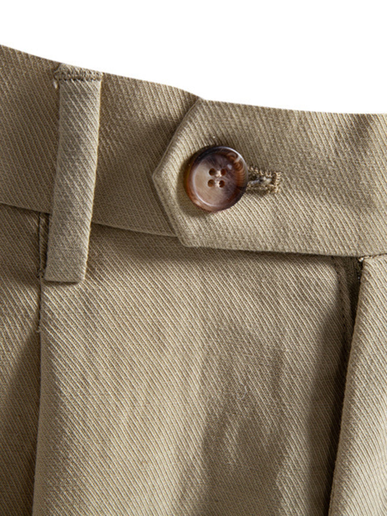 Relaxed Pleated Tailored Shorts