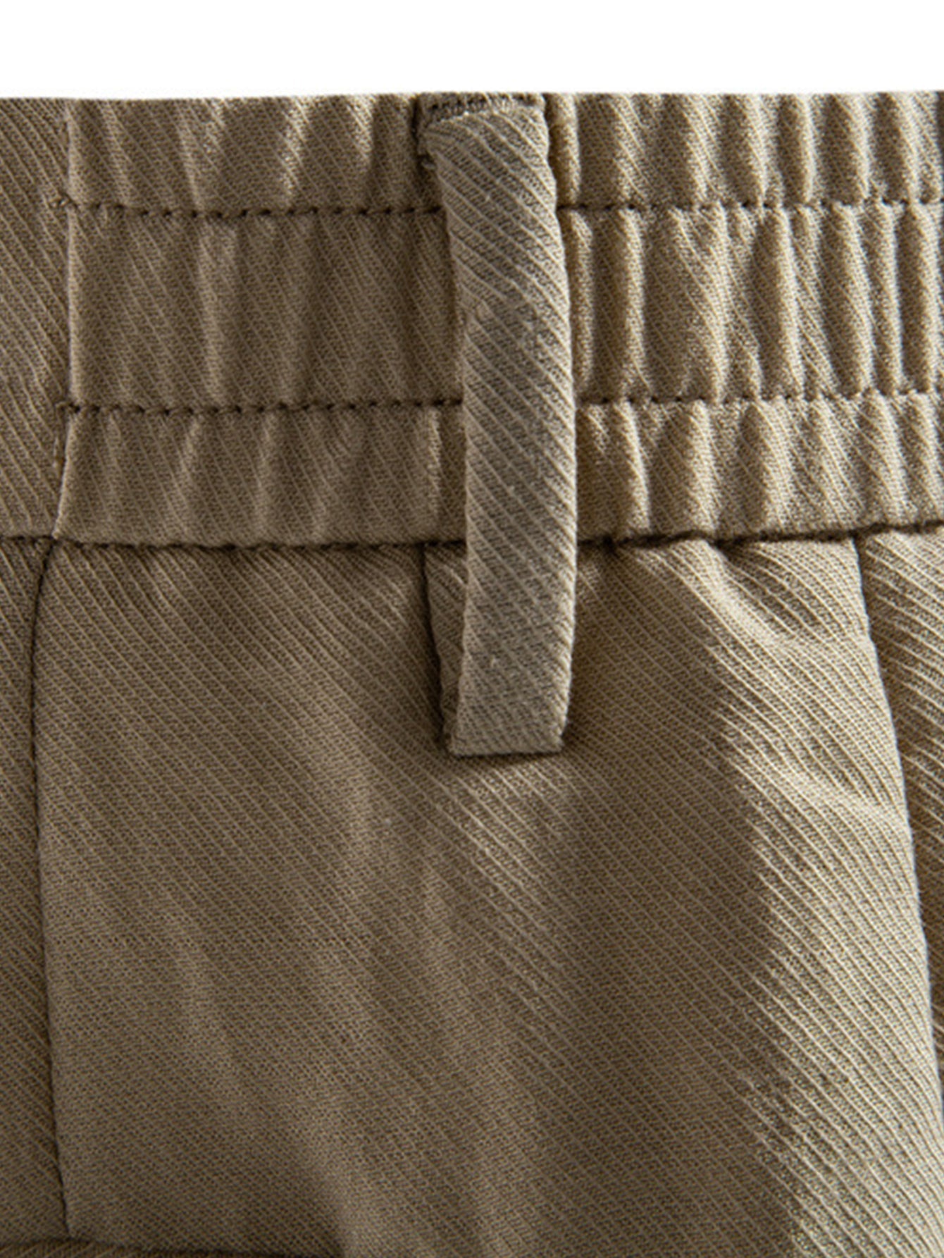 Relaxed Pleated Tailored Shorts