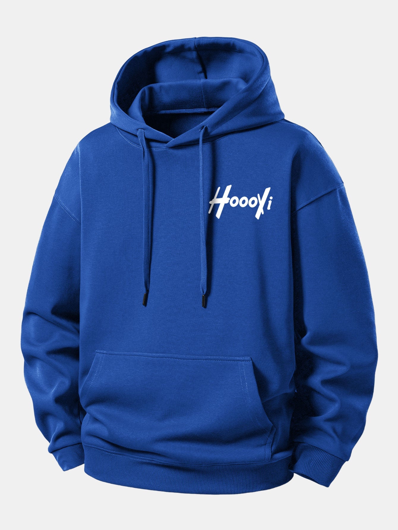 Hoooyi Print Relax Fit Hoodie