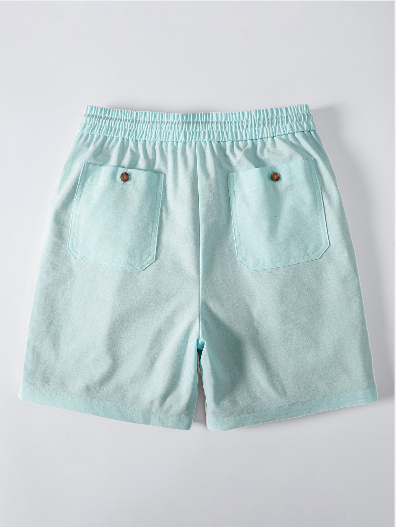 Linen Drawstring Shorts
