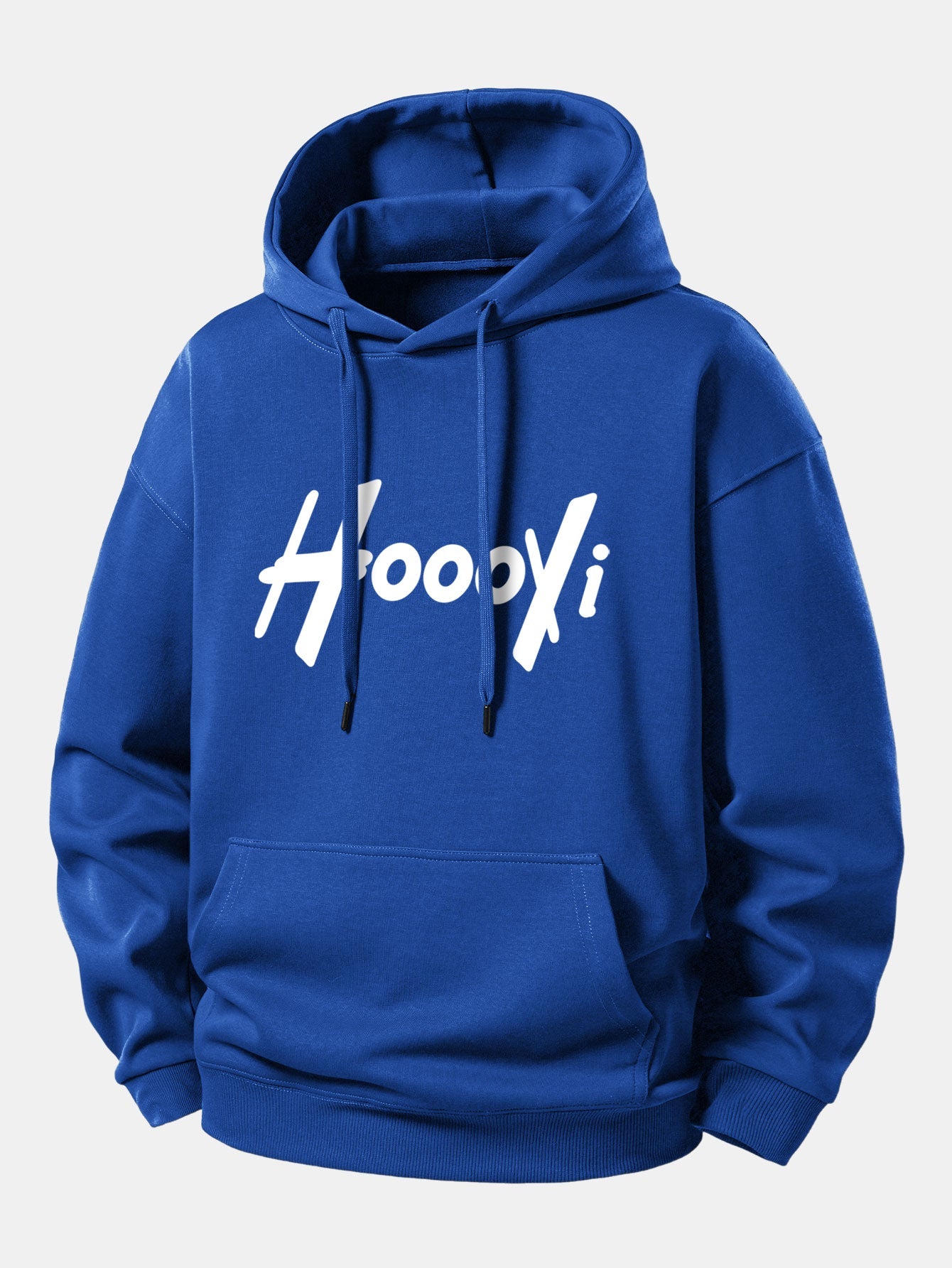 Hoooyi Print Relax Fit Hoodie