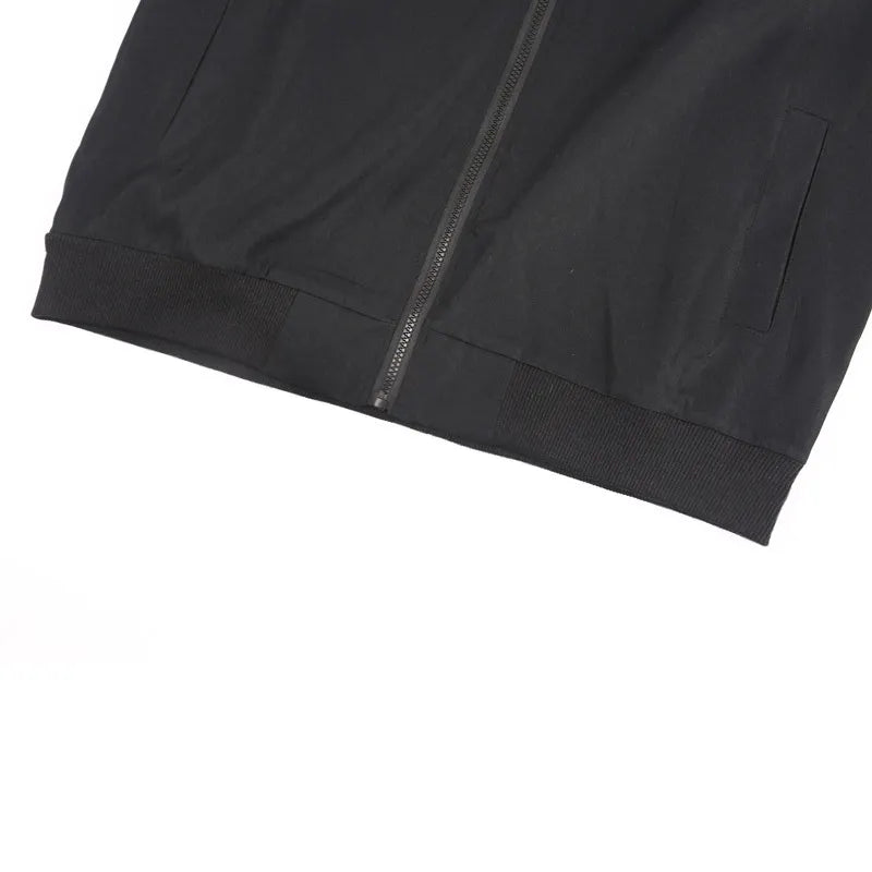 Men's Pocket Zipper Bomber Jacket
