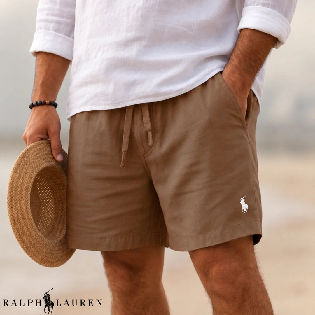 RL™ Men's Linen Drawstring Shorts