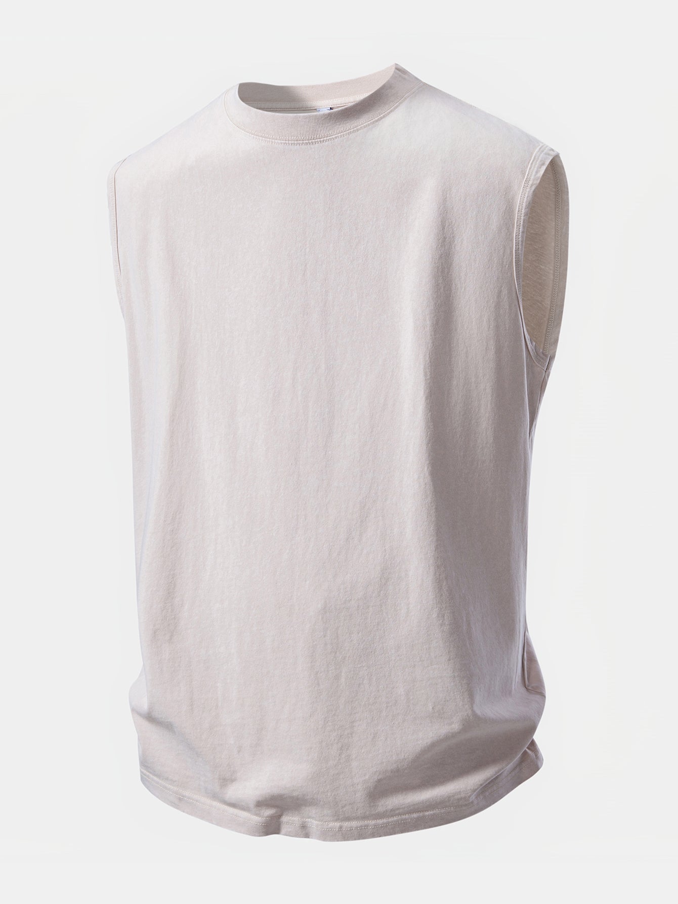 Washed Distressed Tank Top