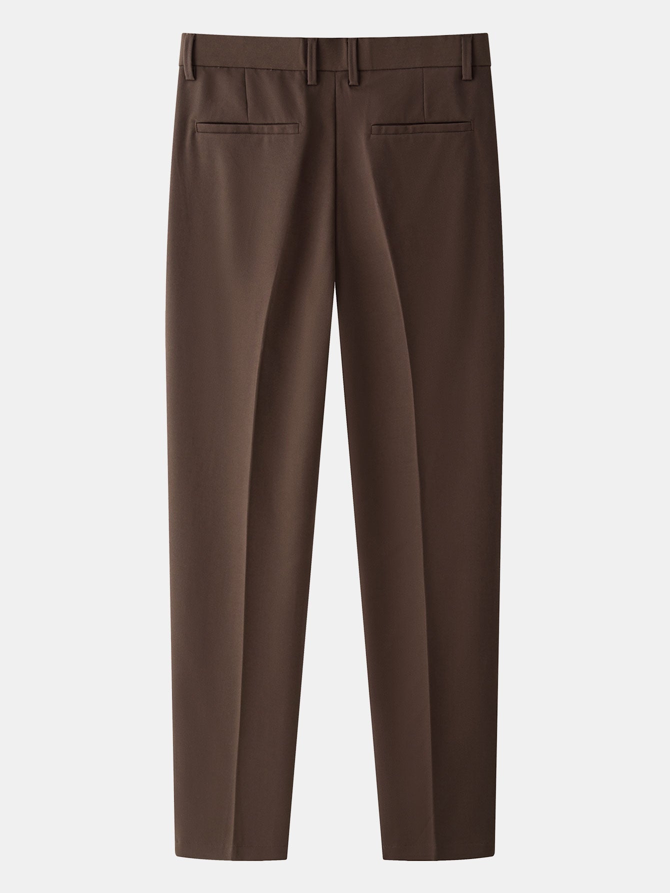 Contrast Trim Crew Neck Knit T-Shirt & Slim Fit Tapered Trousers