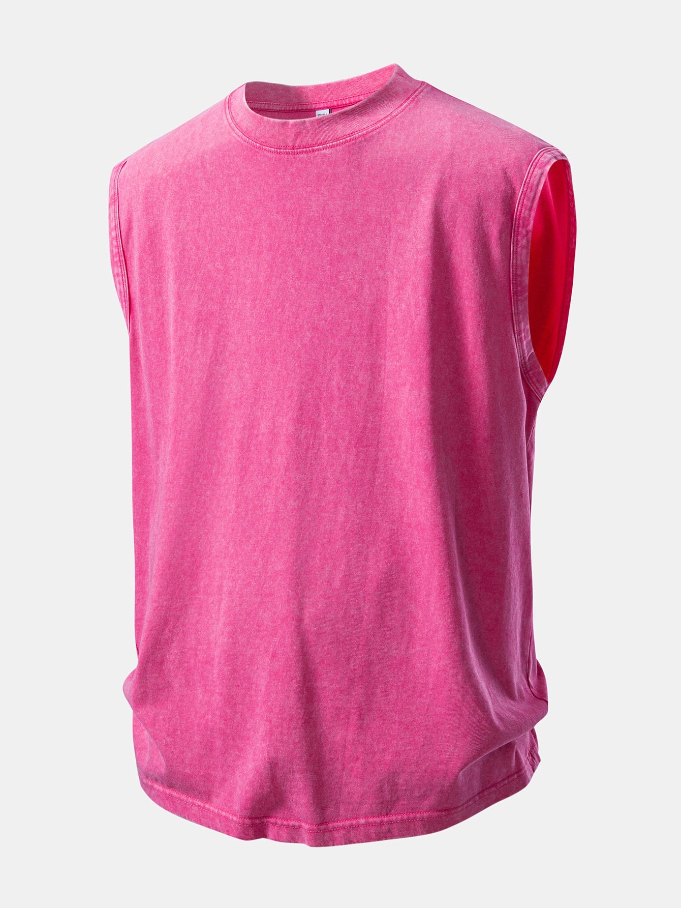 Washed Distressed Tank Top