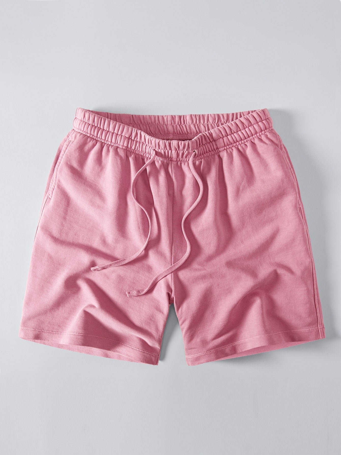 Washed Drawstring Shorts