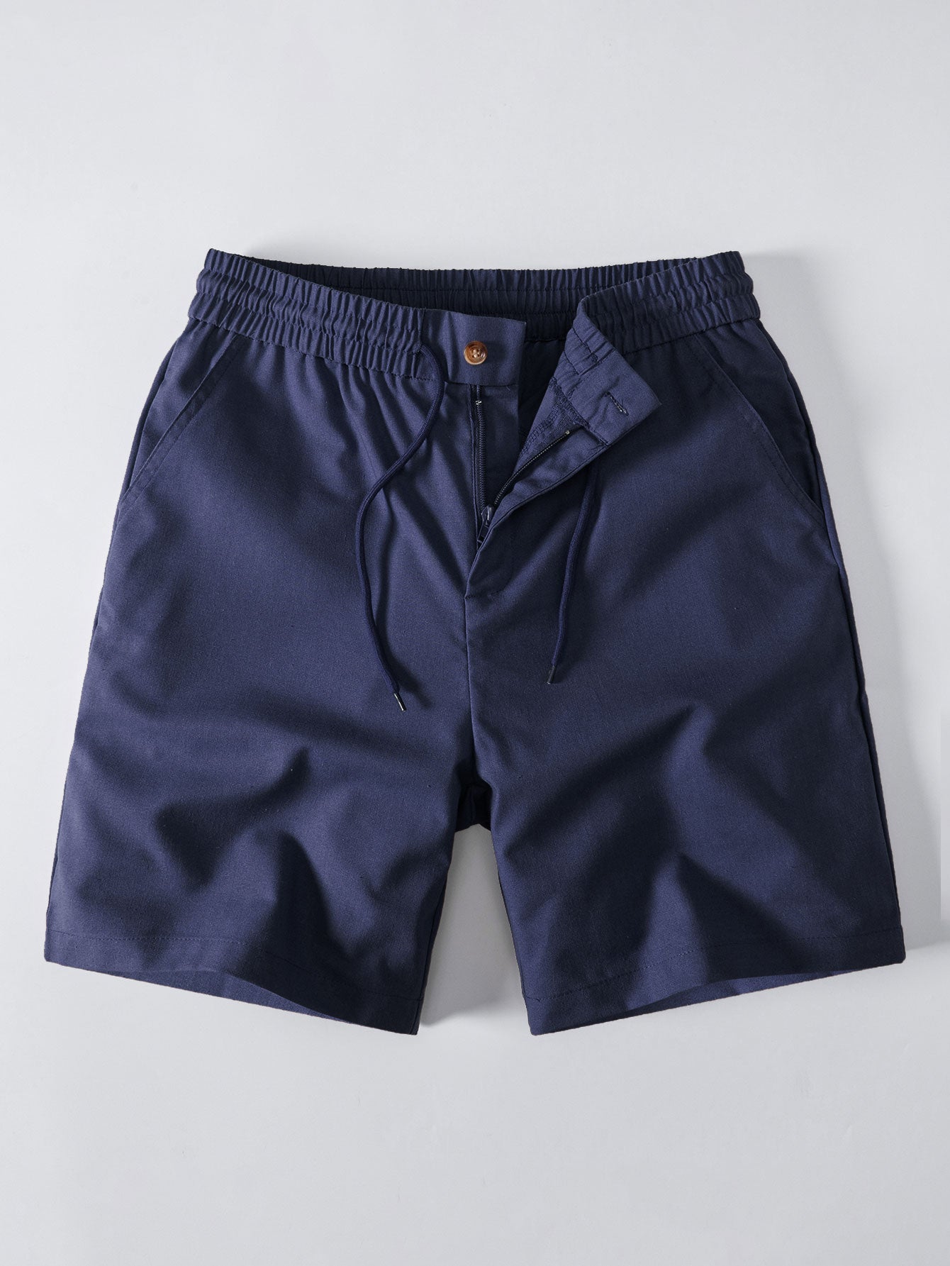 Linen Drawstring Shorts