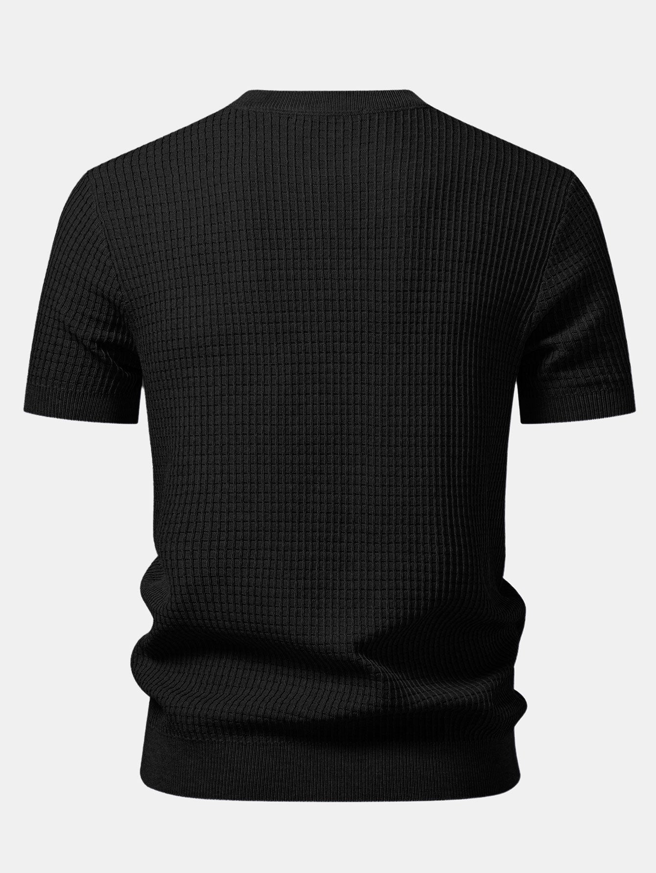 Waffle Knit T-Shirt
