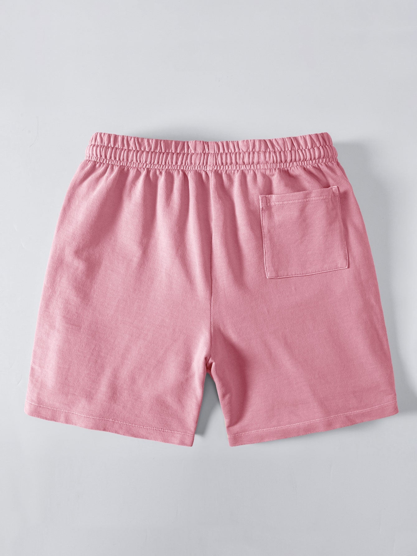 Washed Drawstring Shorts