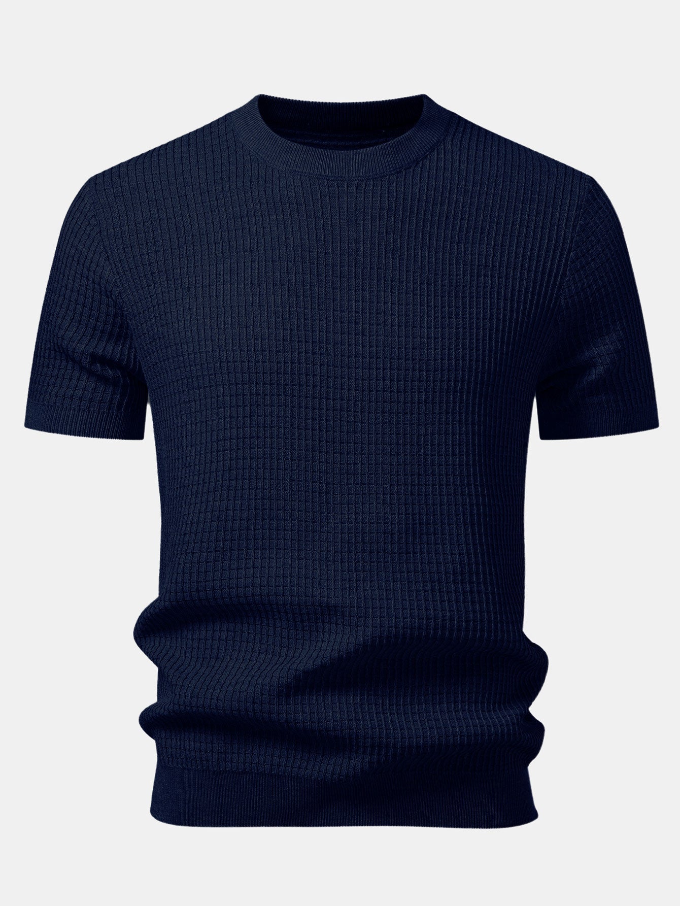Waffle Knit T-Shirt