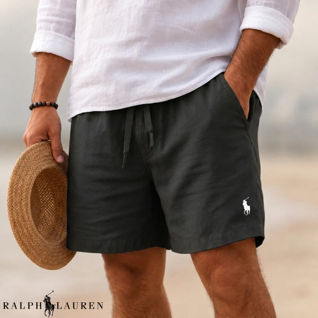 RL™ Men's Linen Drawstring Shorts