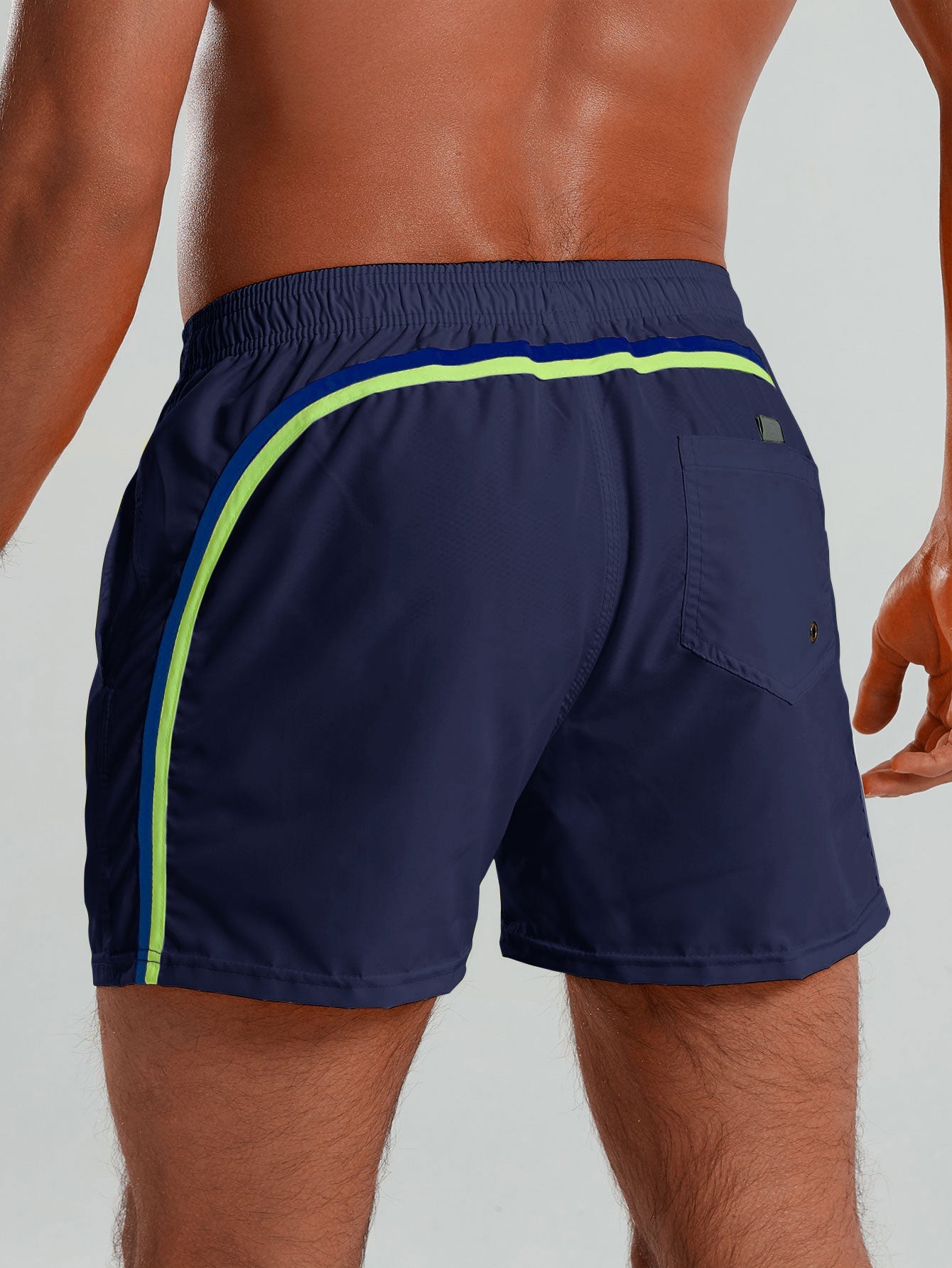 Contrast Trim 3" Swim Shorts