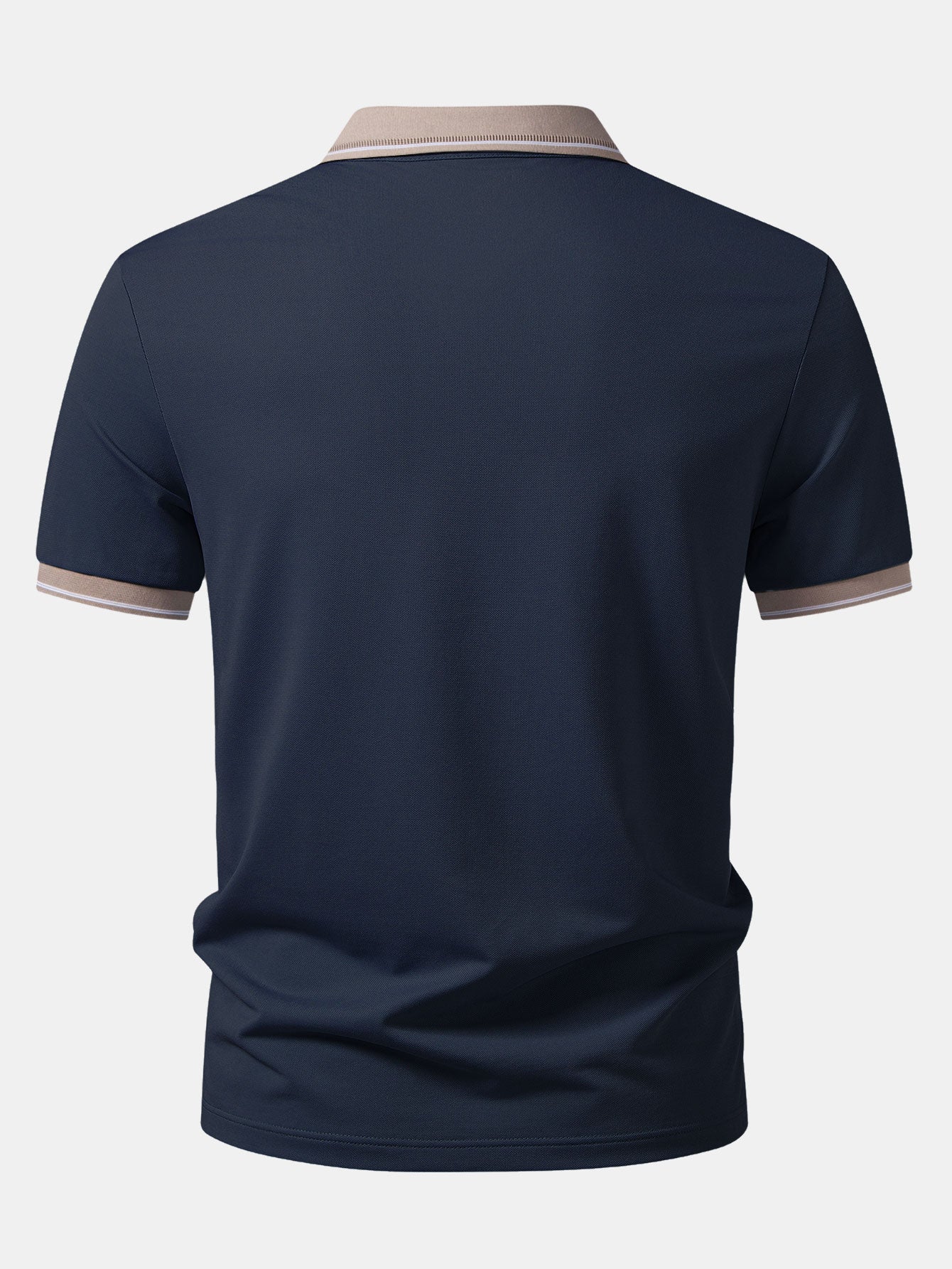Contrast Johnny Collar Polo