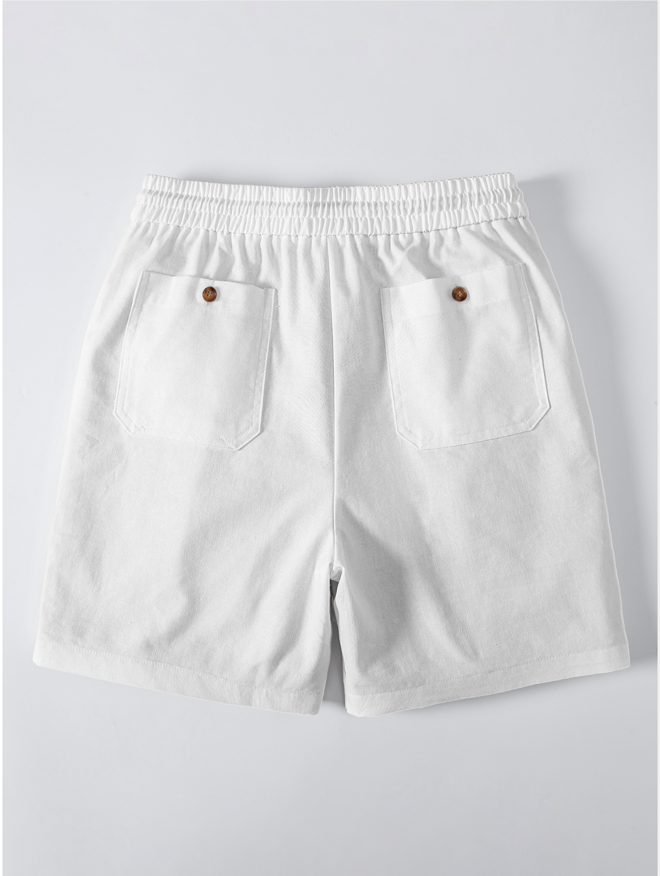 Linen Drawstring Shorts