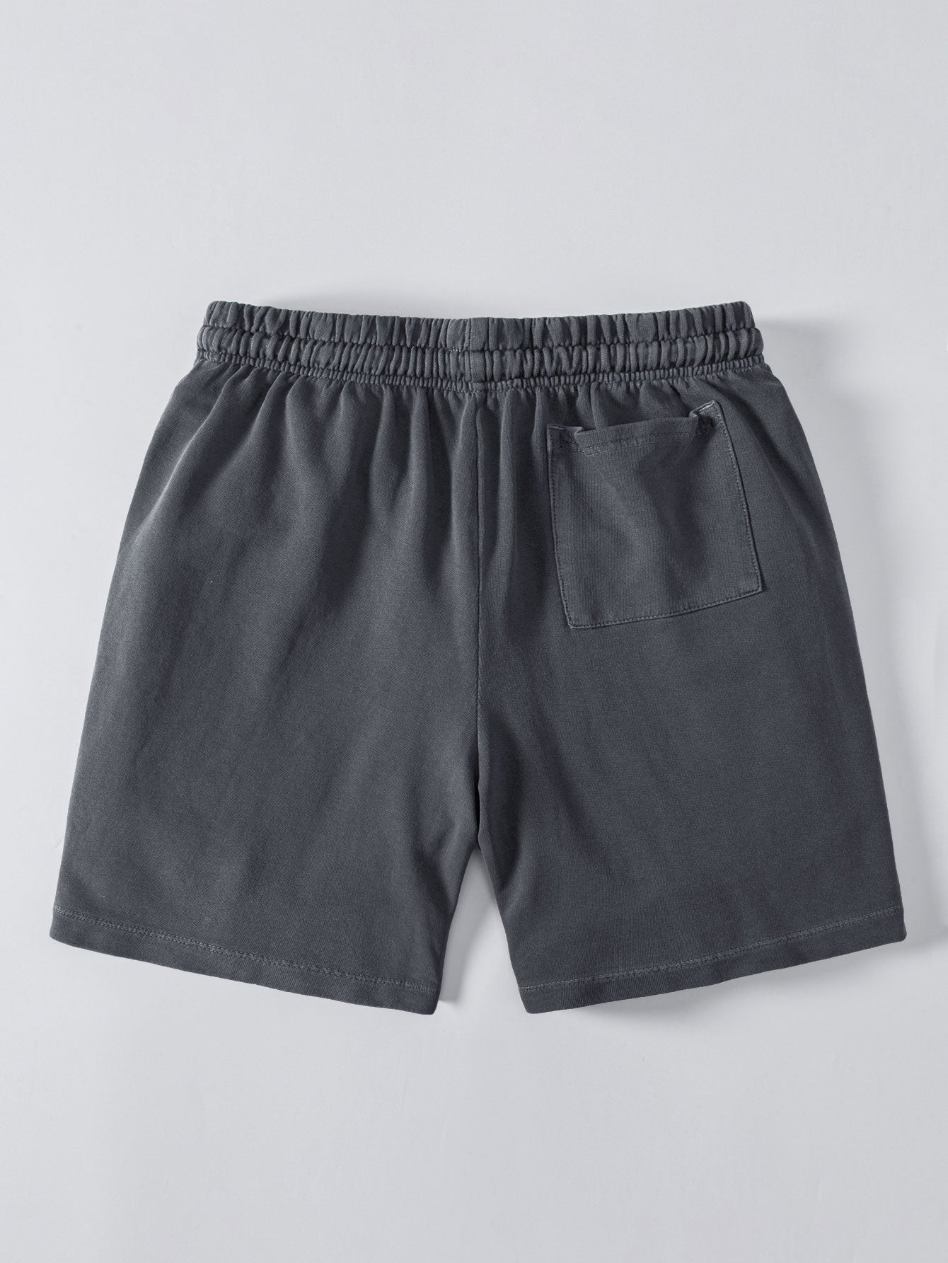 Washed Drawstring Shorts