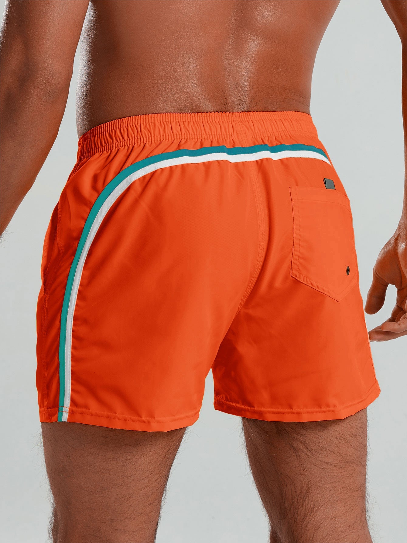 Contrast Trim 3" Swim Shorts
