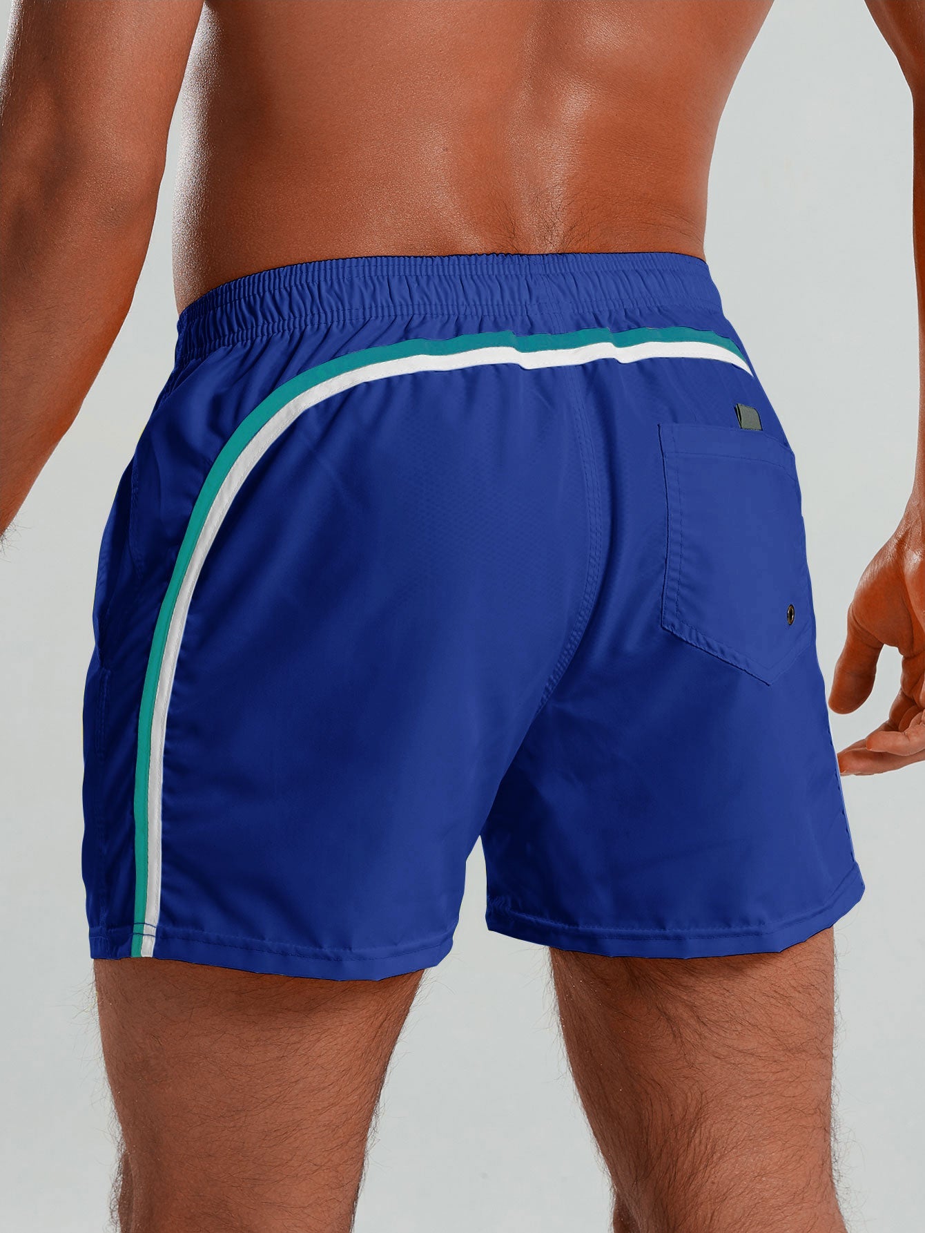 Contrast Trim 3" Swim Shorts