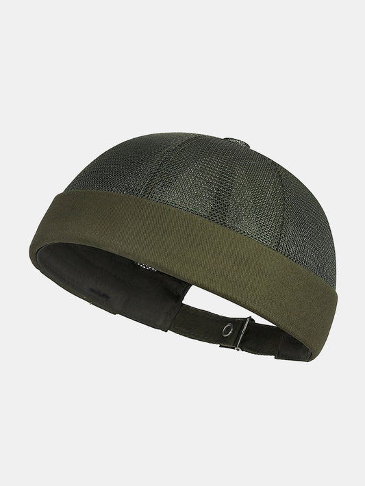 Adjustable Minimalist Breathable Mesh Beanie Hat