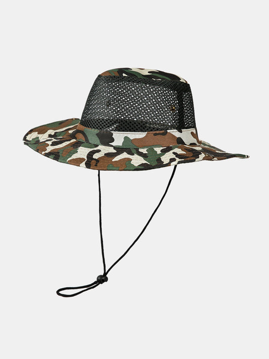 Casual Hiking Hat With A Wide Brim Perfect For Outdoor Sun Protection