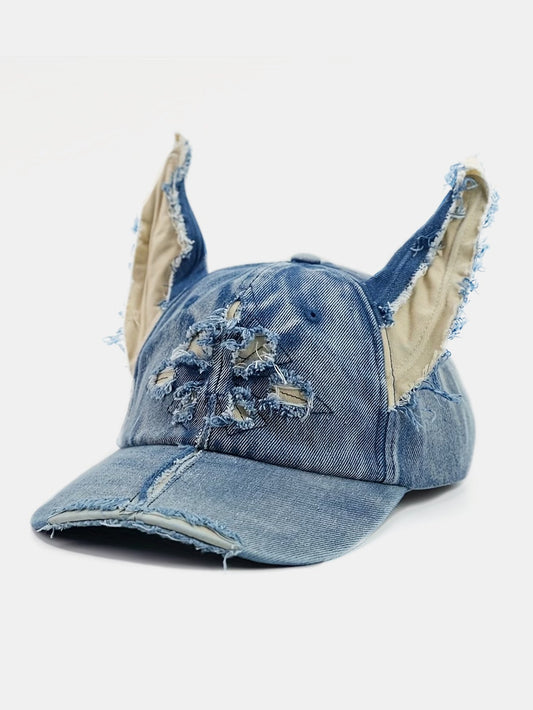 Wasteland Style Doberman Baseball Cap Vintage Cool Hip-Hop Style Outdoor Travel Sun Hat