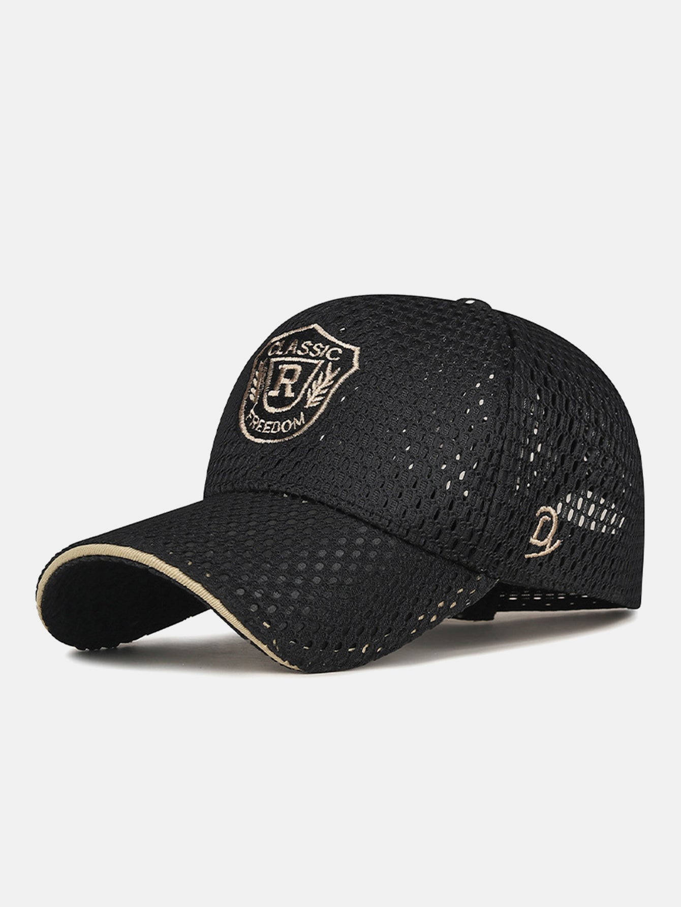 Adjustable Breathable Embroidered Men's Mesh Baseball Hat