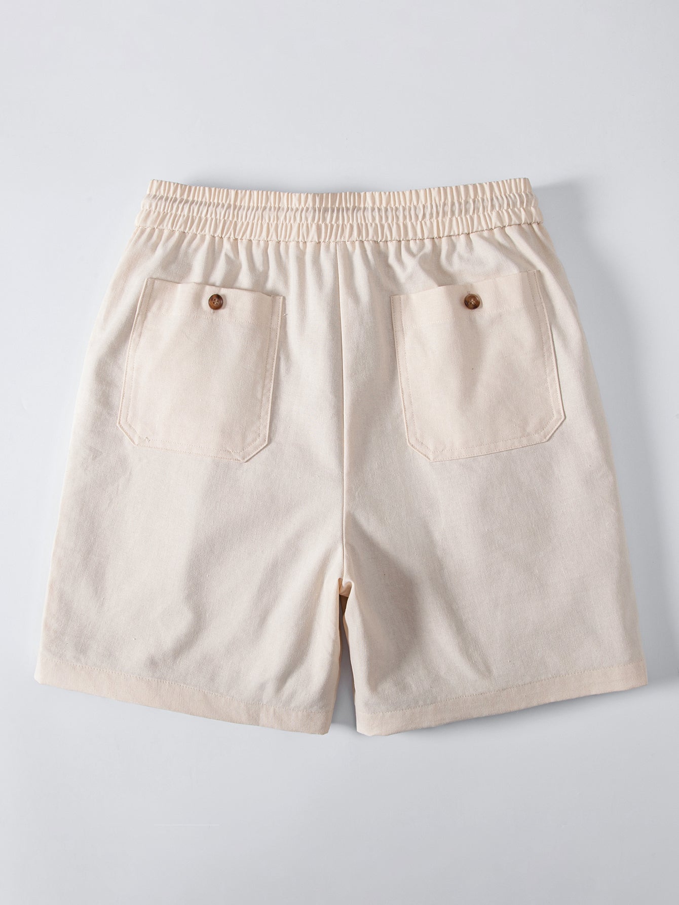 Linen Drawstring Shorts