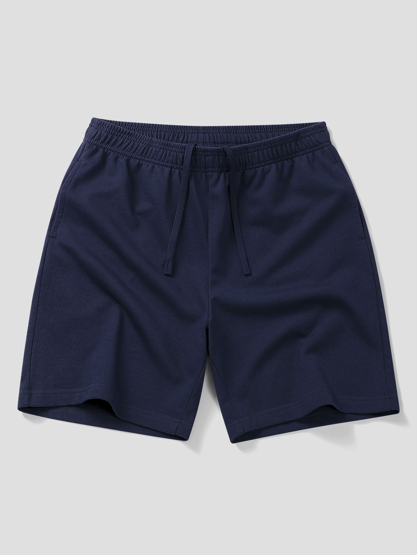 Relax Fit Contrast Collar Polo Shirt & Cotton Drawstring 7" Shorts