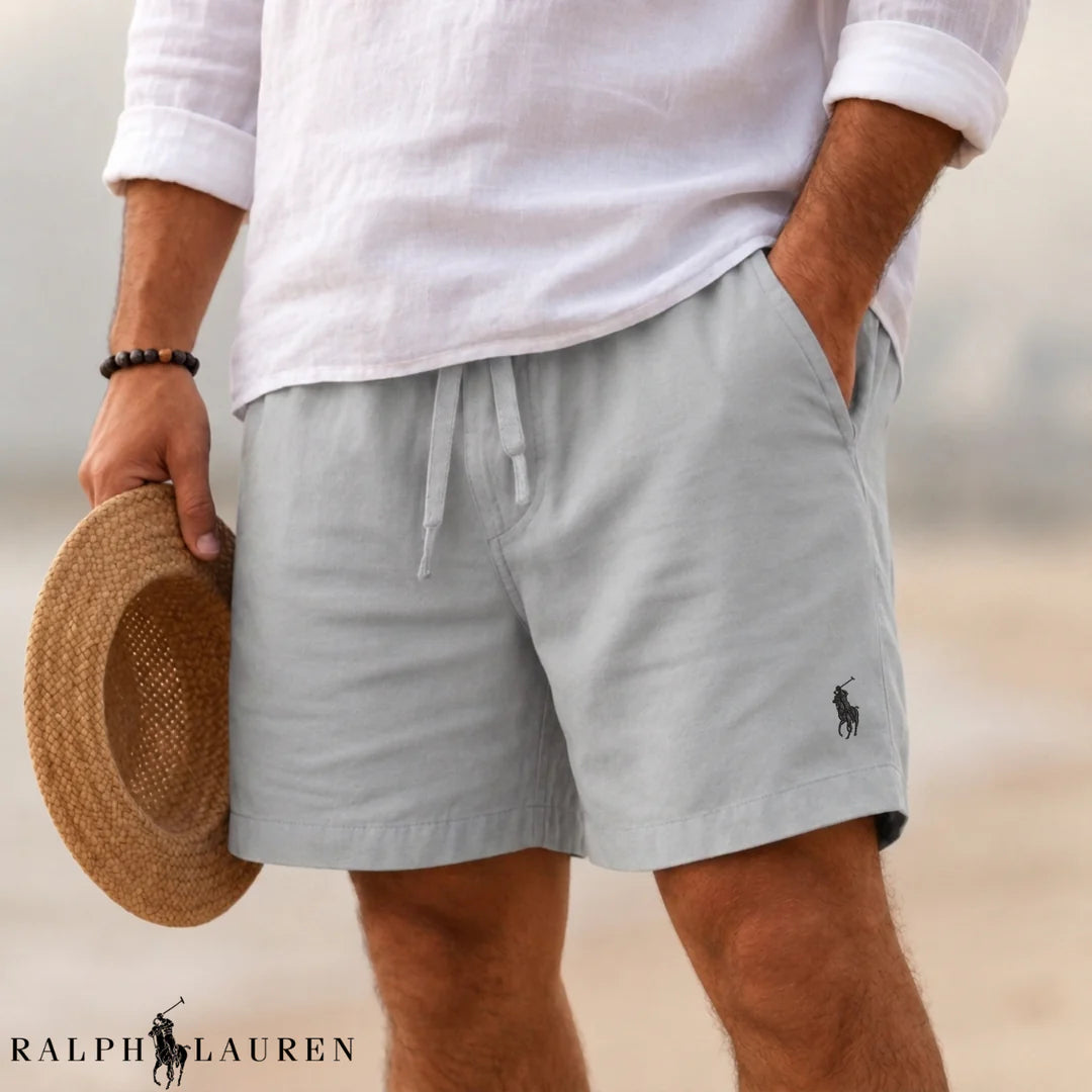 RL™ Men's Linen Drawstring Shorts