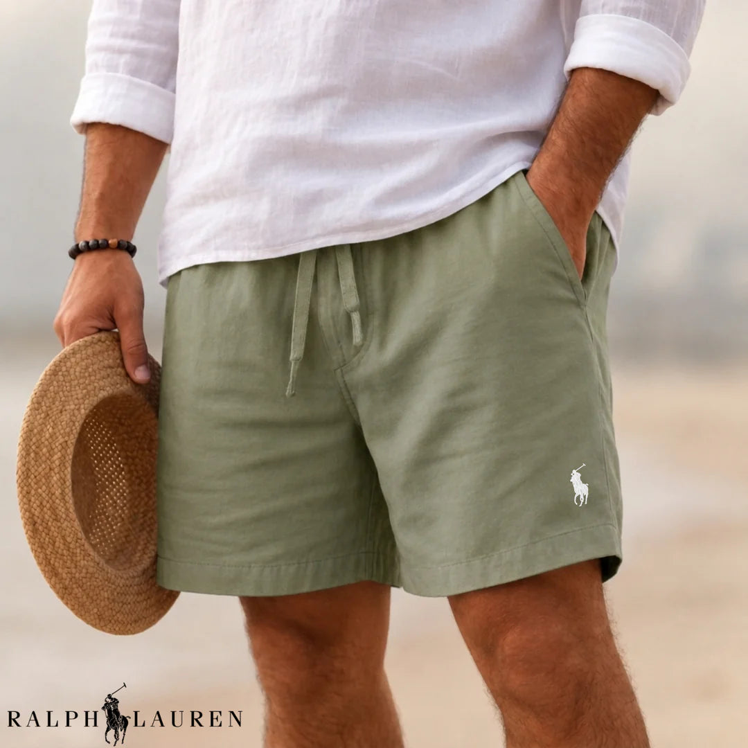 RL™ Men's Linen Drawstring Shorts