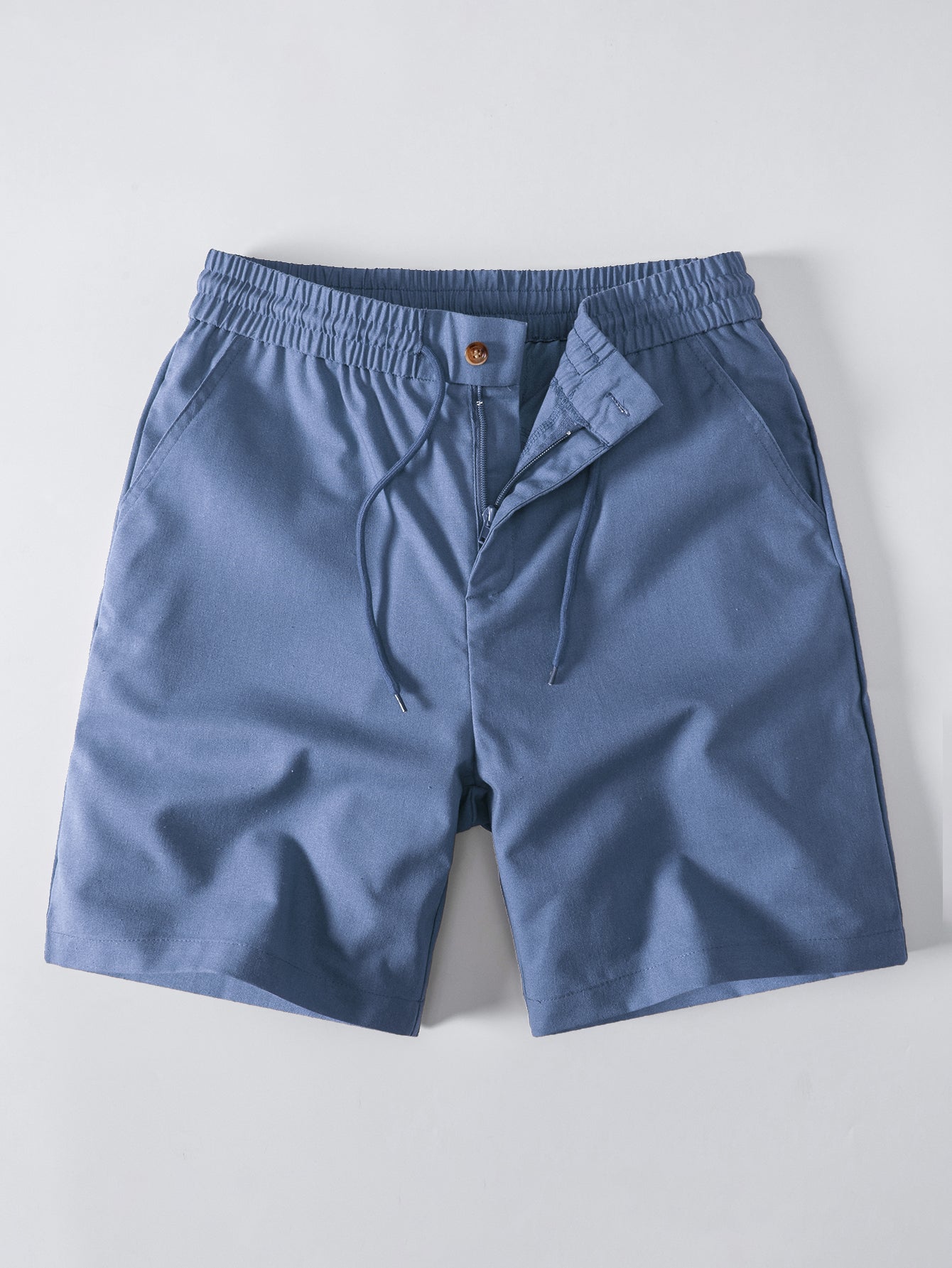 Linen Drawstring Shorts