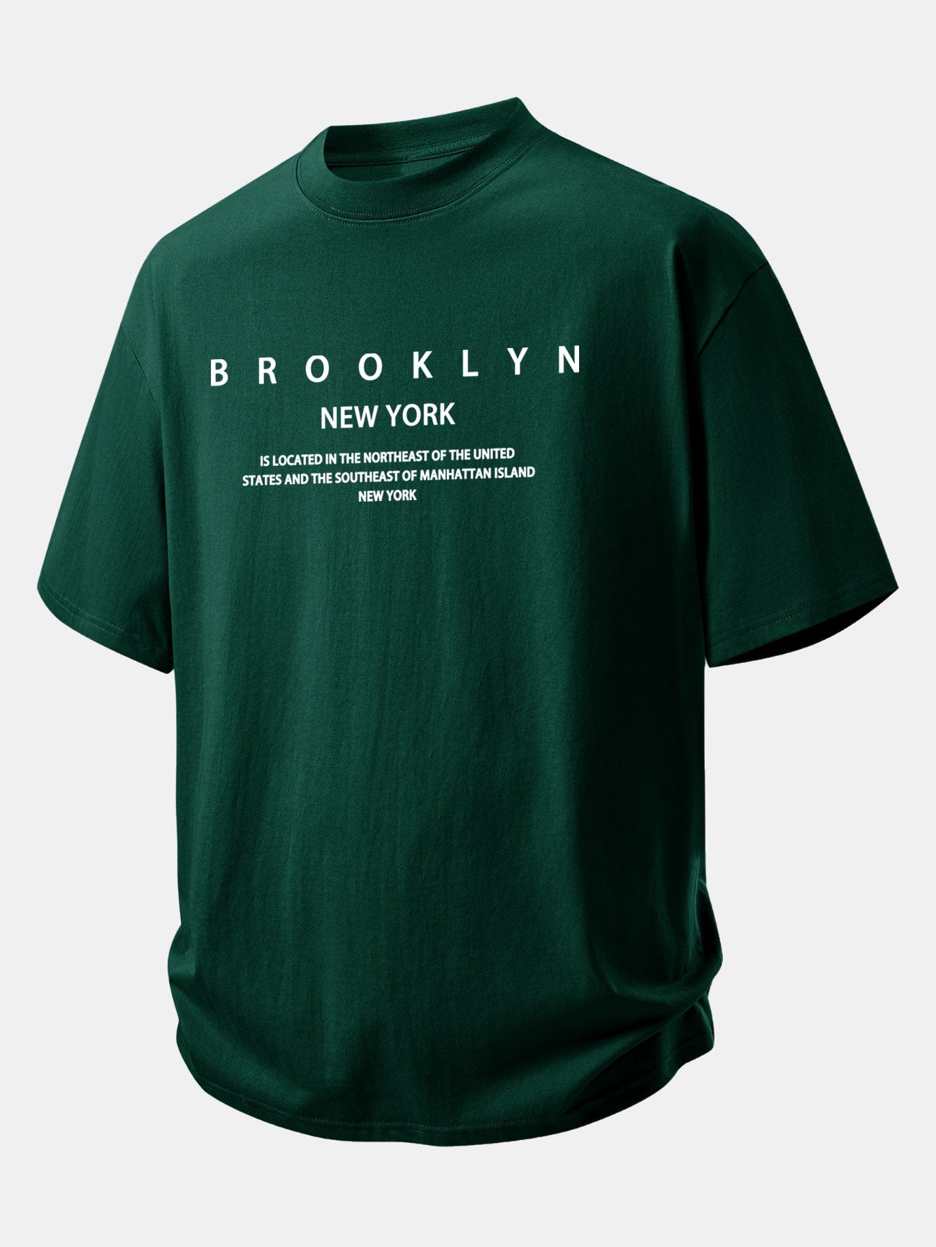 Relax Fit Brooklyn Print Cotton T-Shirt