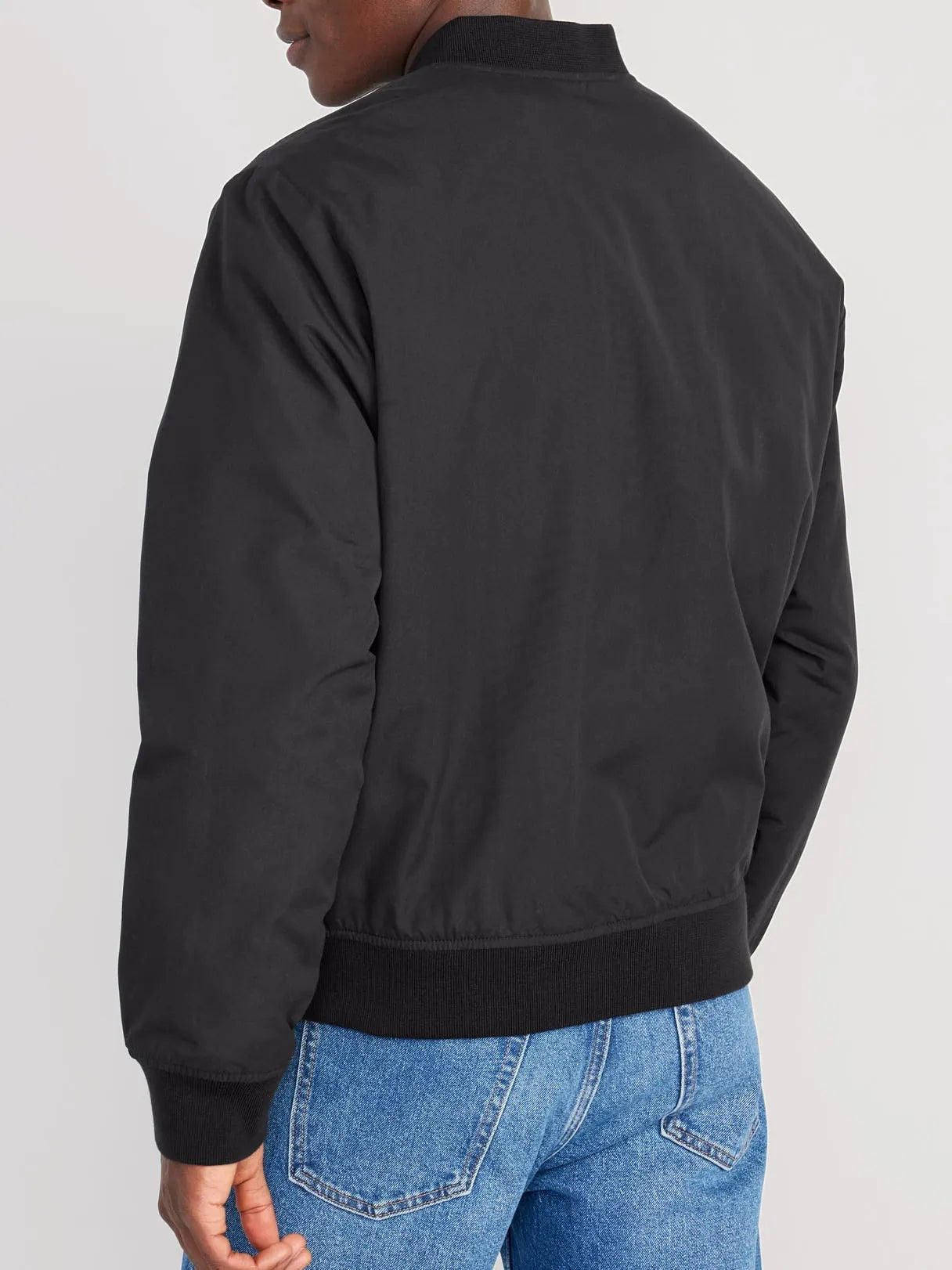 Men's Pocket Zipper Bomber Jacket
