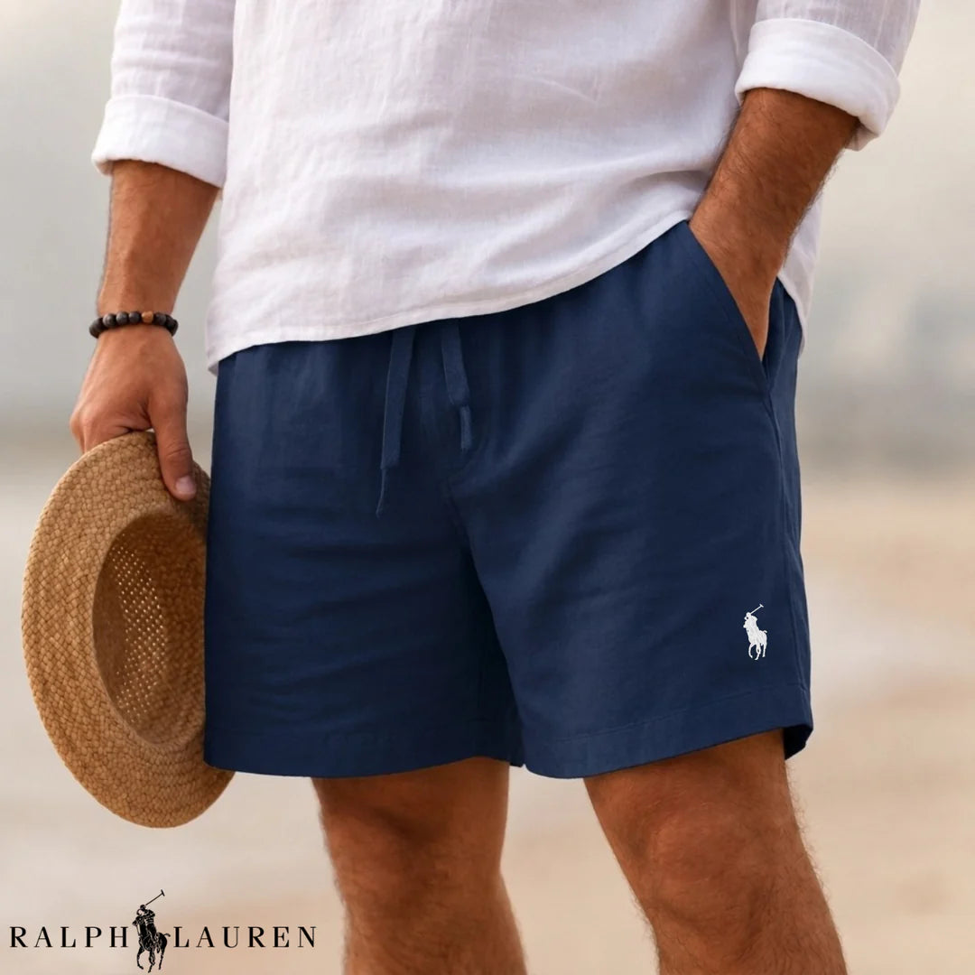 RL™ Men's Linen Drawstring Shorts