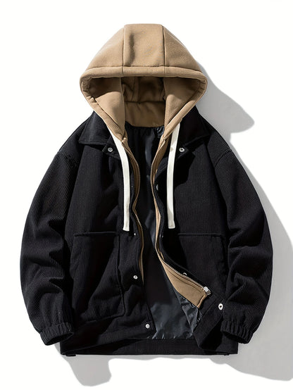 【SATIIIZ】Nekan Vintage Work Hood Jacket LIXINGHEITANG American Hooded Washed Old Canvas Cotton