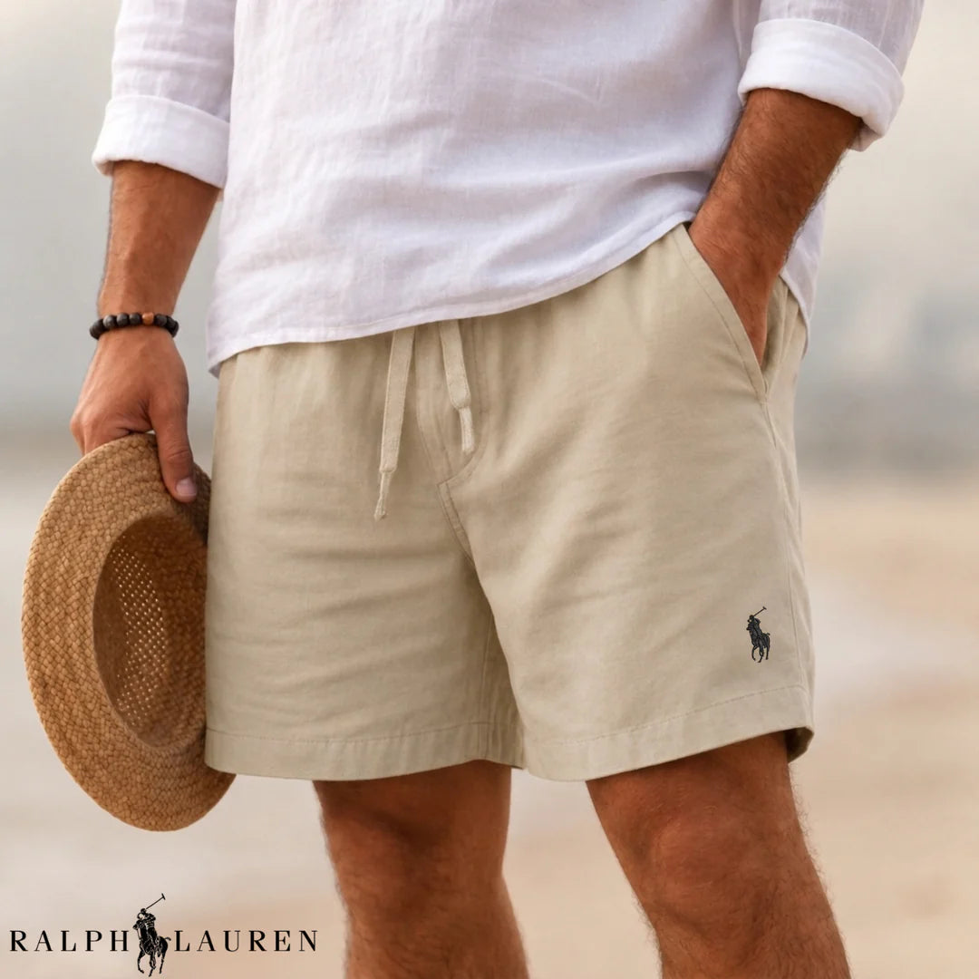 RL™ Men's Linen Drawstring Shorts