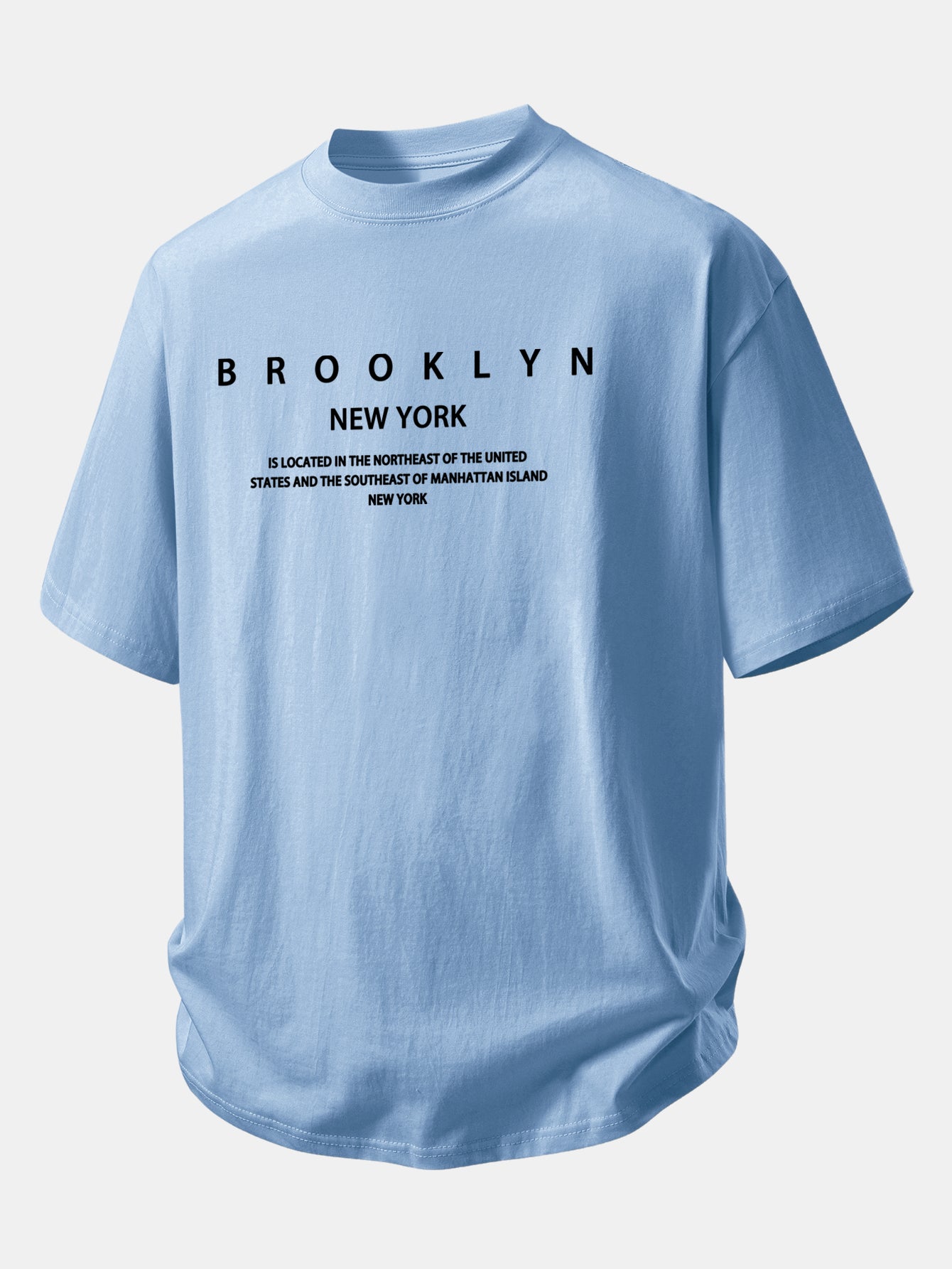 Relax Fit Brooklyn Print Cotton T-Shirt