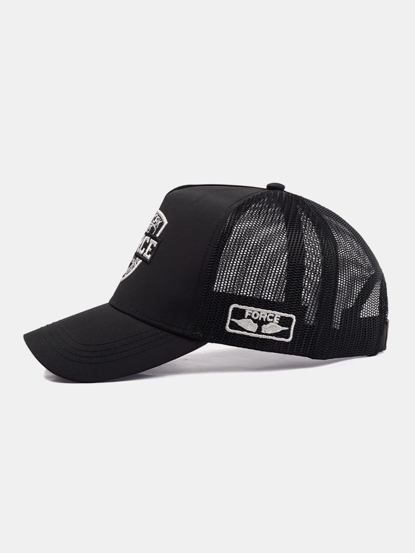FORCE Letter Mesh Cap Outdoor Sun Hat