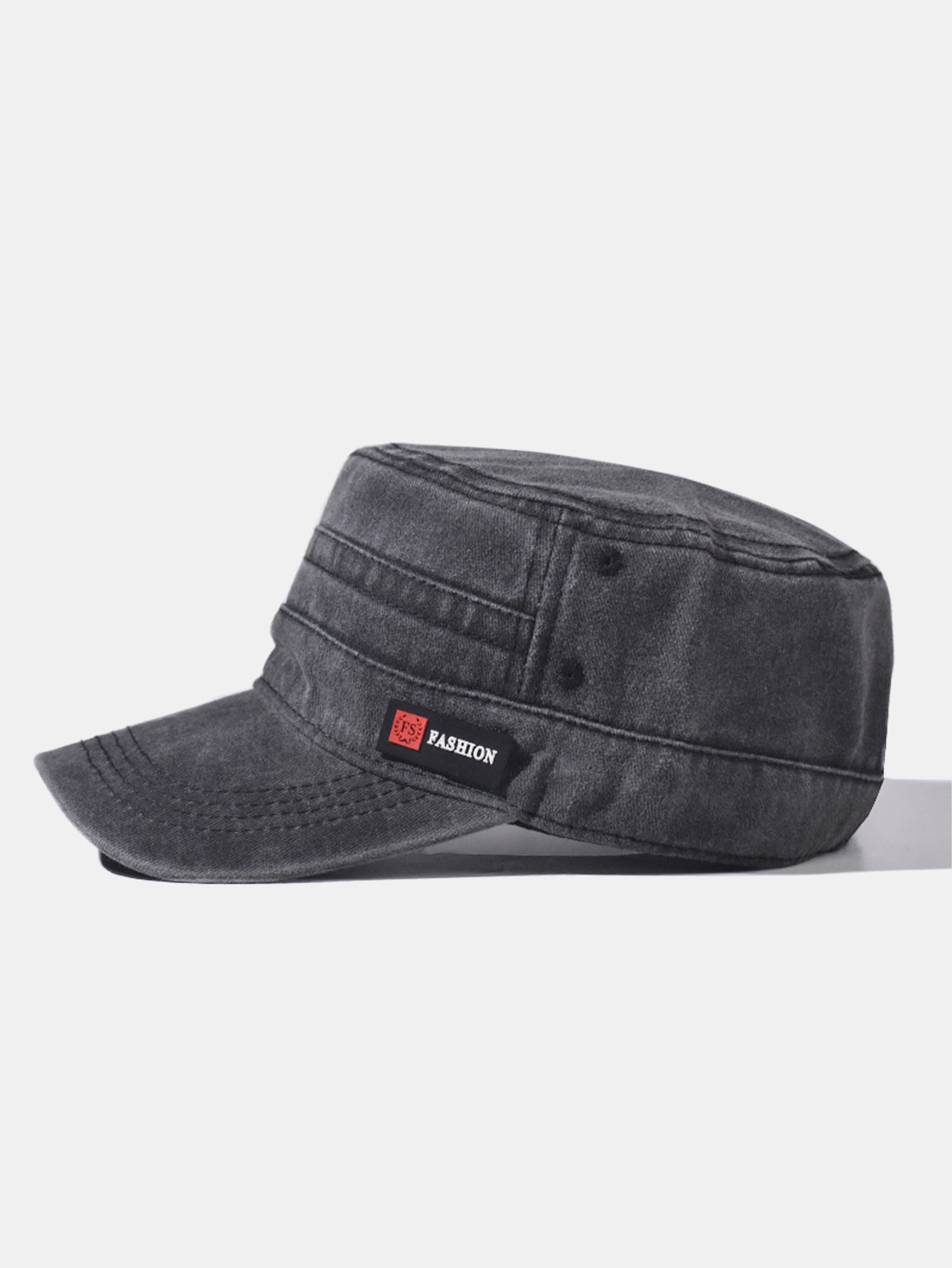 Fashionable Washed Distressed Flat Cap