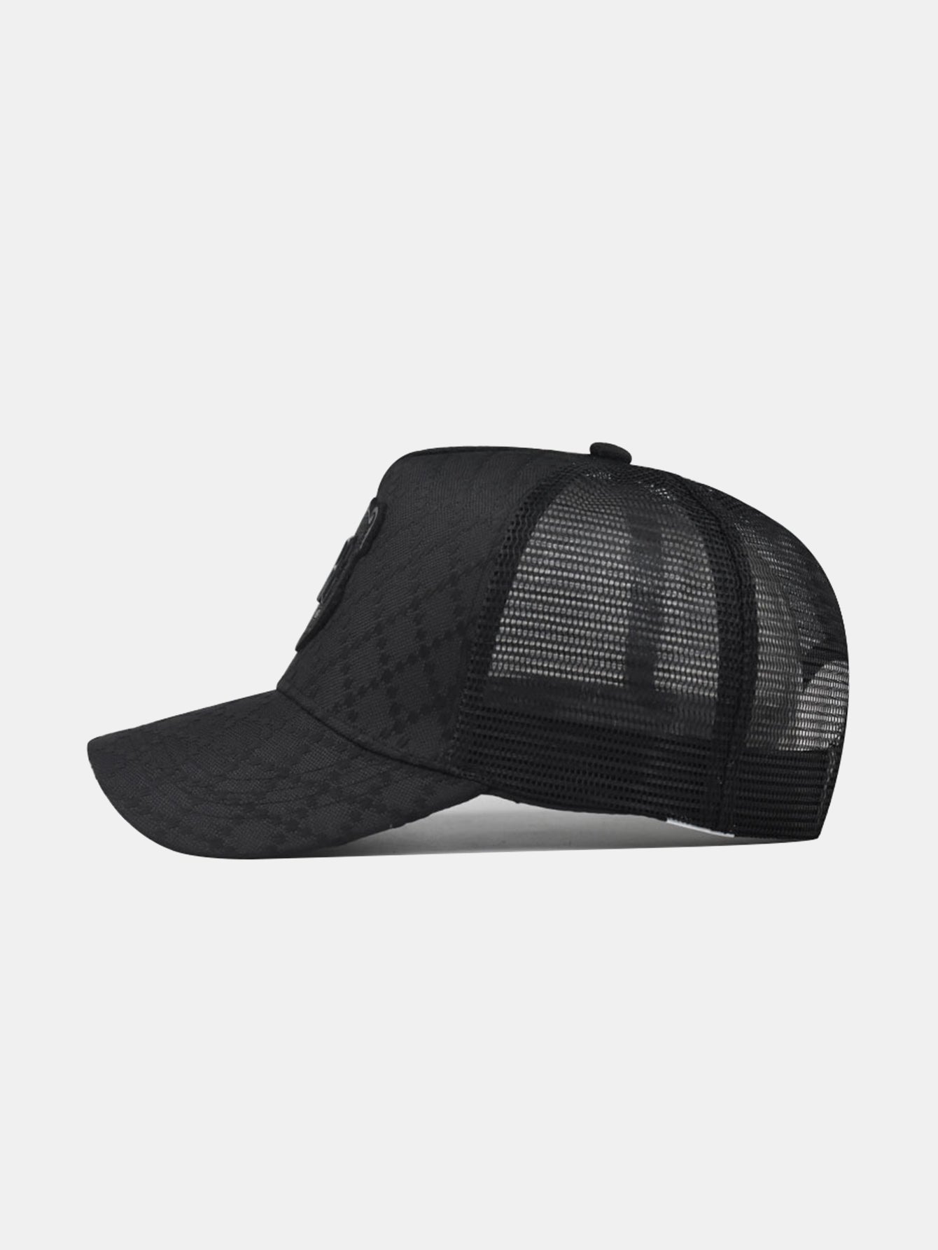 Mesh Breathable R Patch Trucker Cap