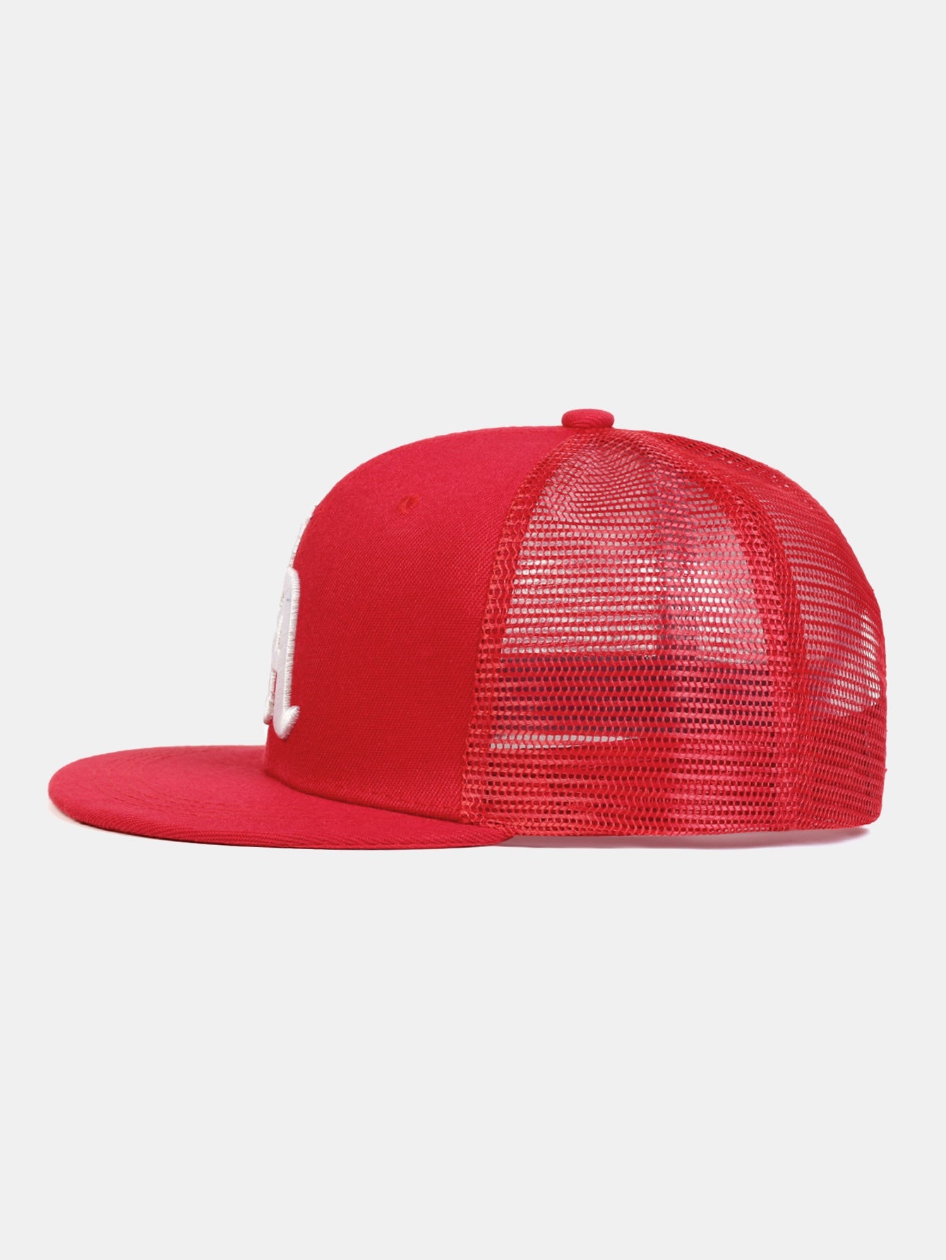 Adjustable Truck Driver Hat With LA Letter Embroidery
