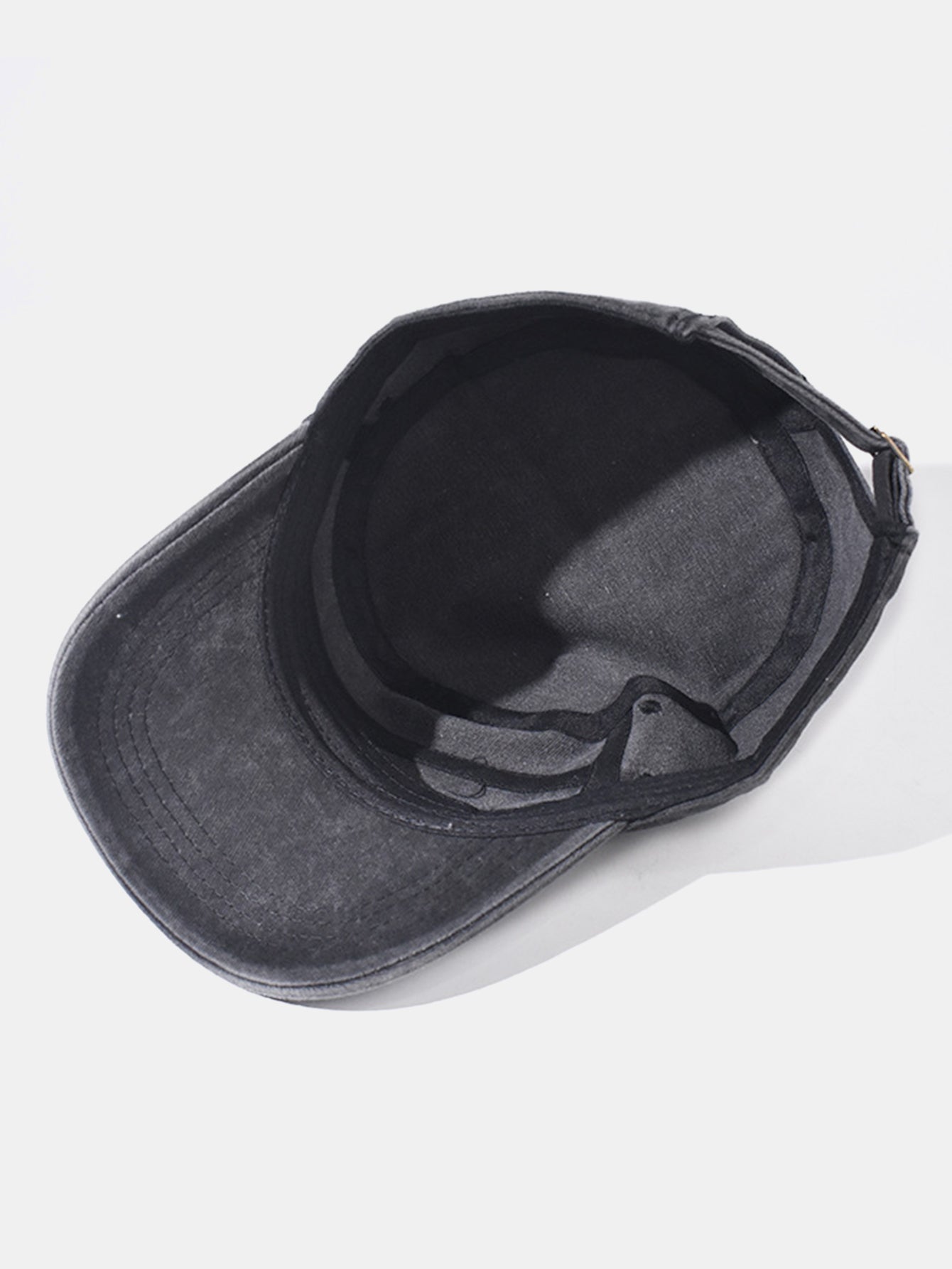 Fashionable Washed Distressed Flat Cap