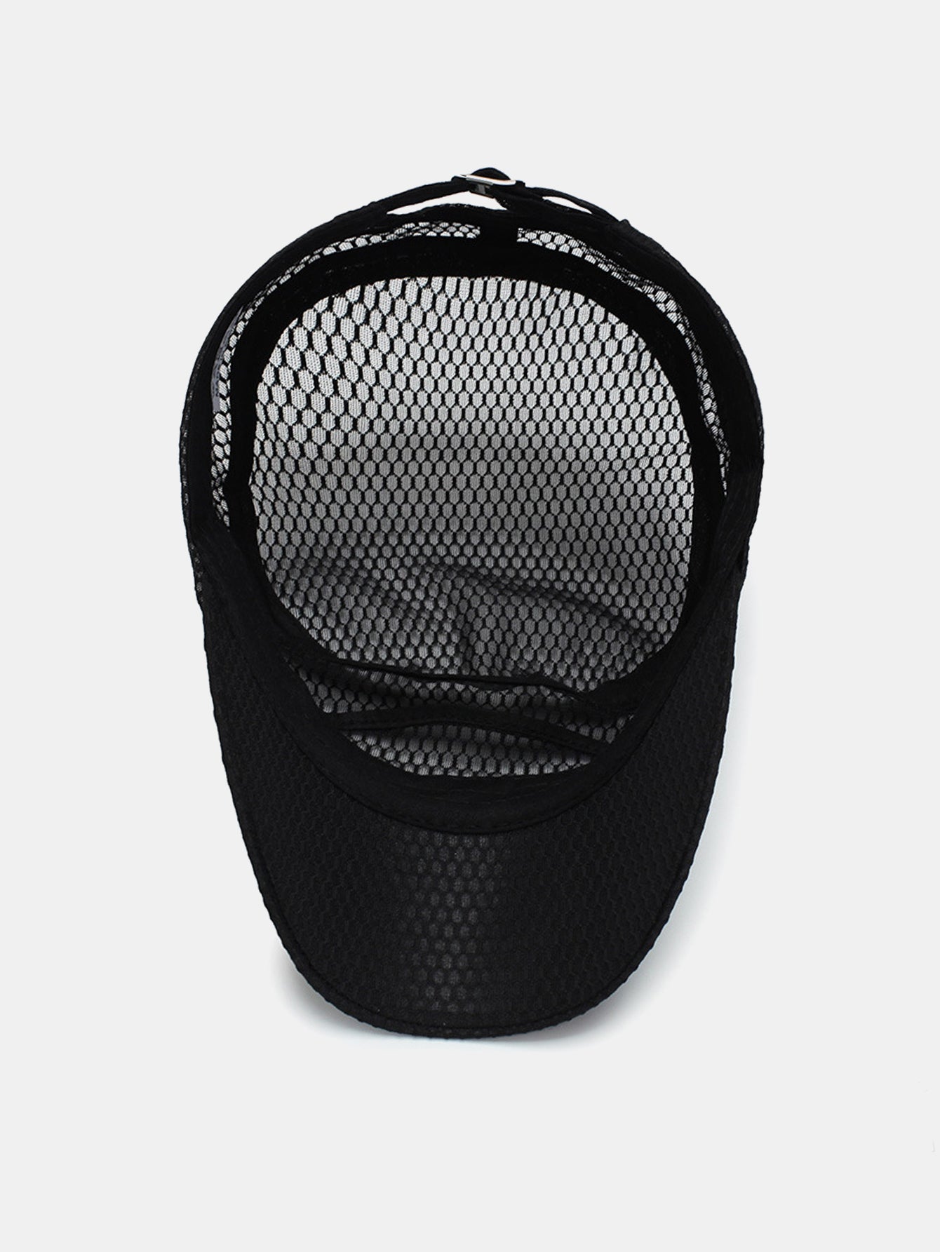 Summer Flat Cap Breathable Mesh Sun Hat For Outdoor Casual Wear