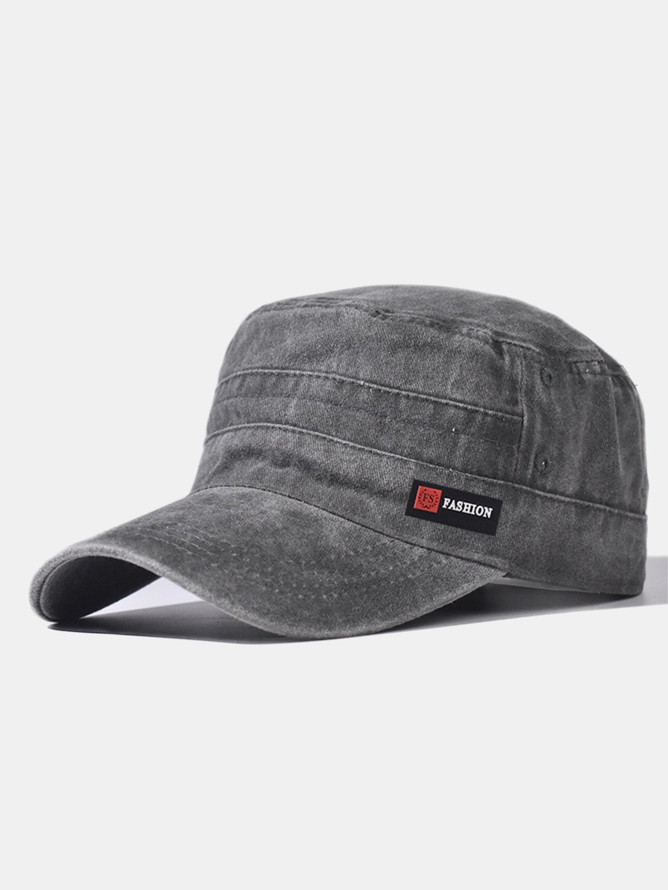 Fashionable Washed Distressed Flat Cap