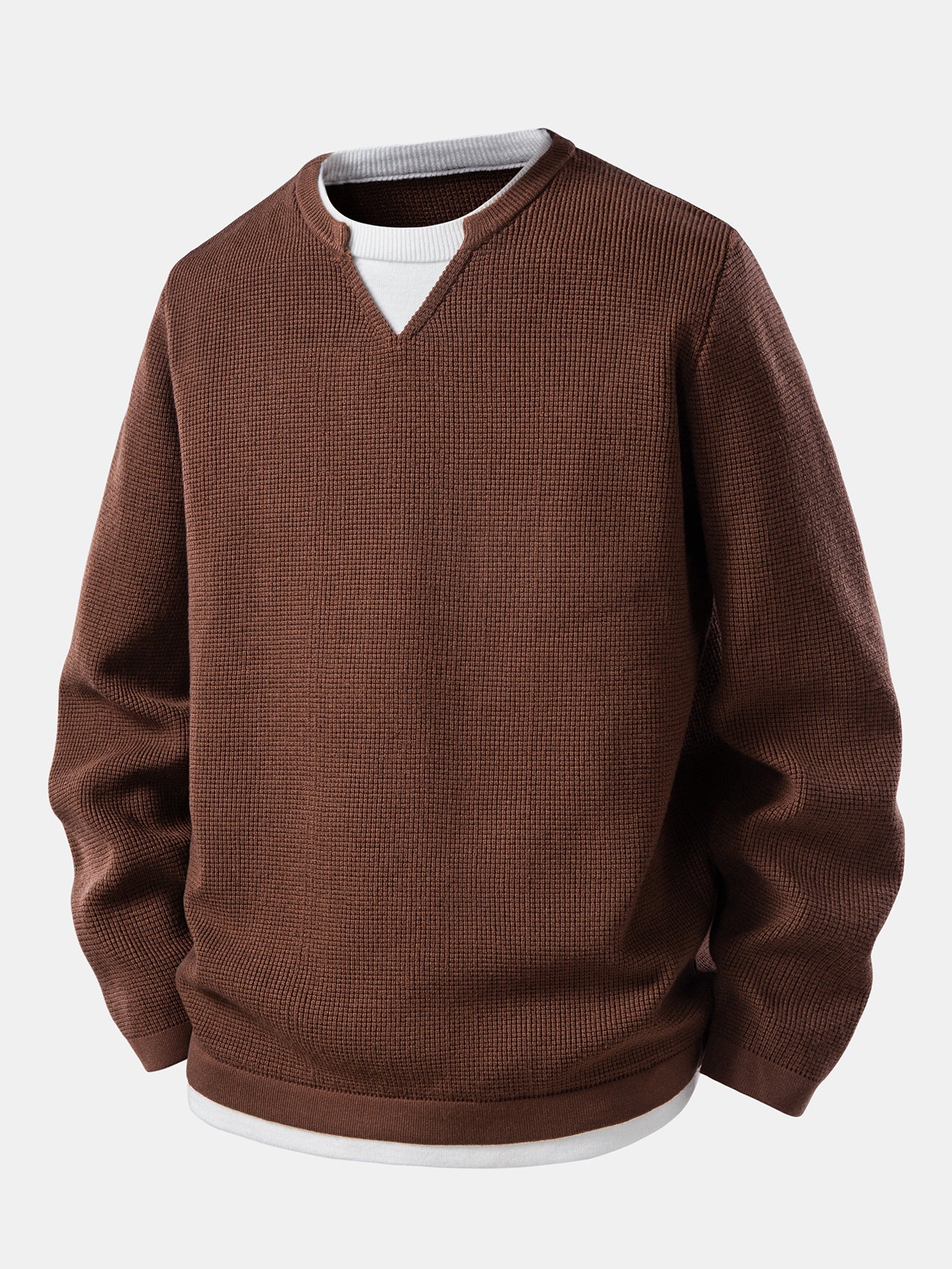 2 In 1 V-Neck Sweater